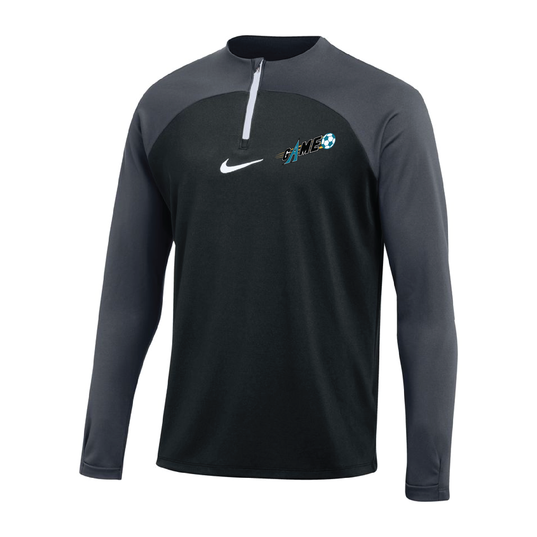 Team Online Ordering, A Game Nike Academy Pro Drill Top Black/Grey