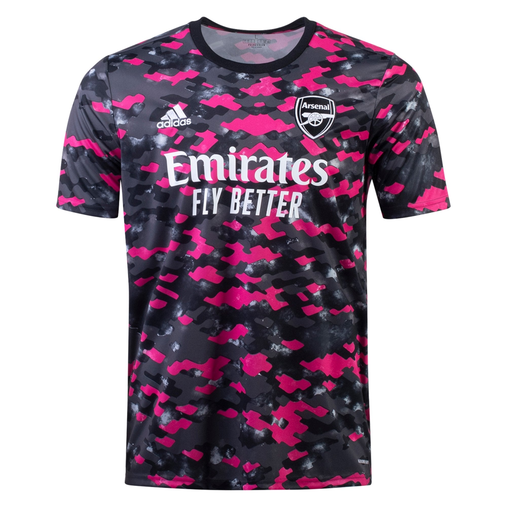 Retail, Adidas 2021-22 Arsenal Pre-Match Jersey - MENS