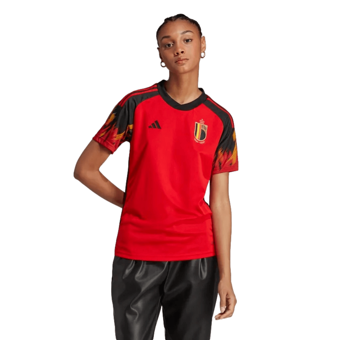 Adidas, Adidas Belgium 2022 Womens Home Jersey