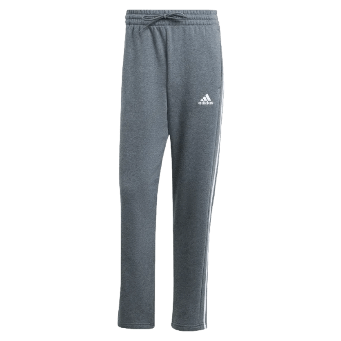 Adidas, Adidas Essentials 3-Stripes Open Hem Fleece Pants