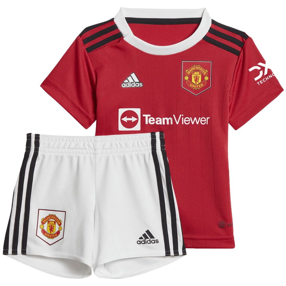 Adidas, Adidas Manchester United 22/23 Infant Home Mini Kit