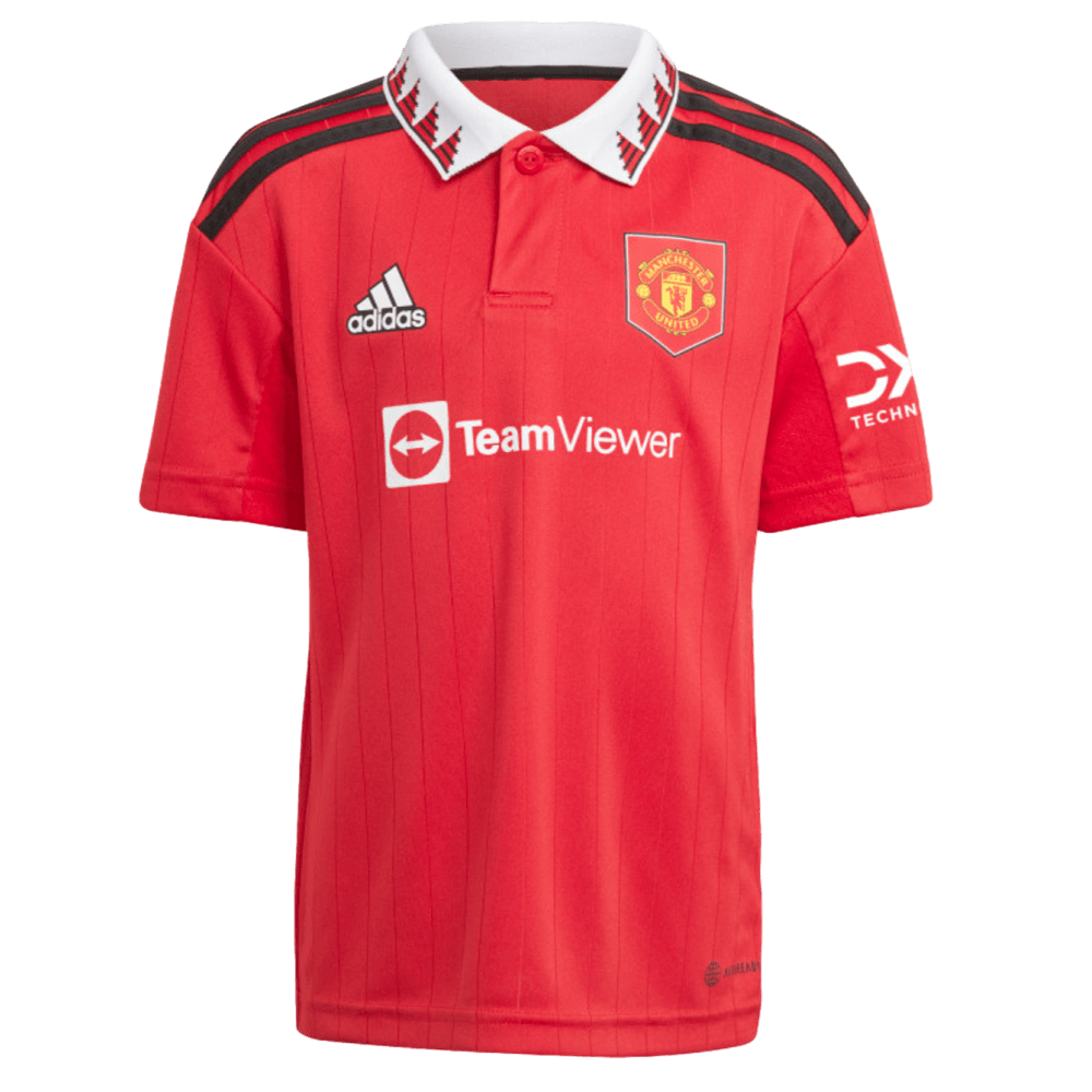 Adidas, Adidas Manchester United 22/23 Little Kids Home Mini Kit