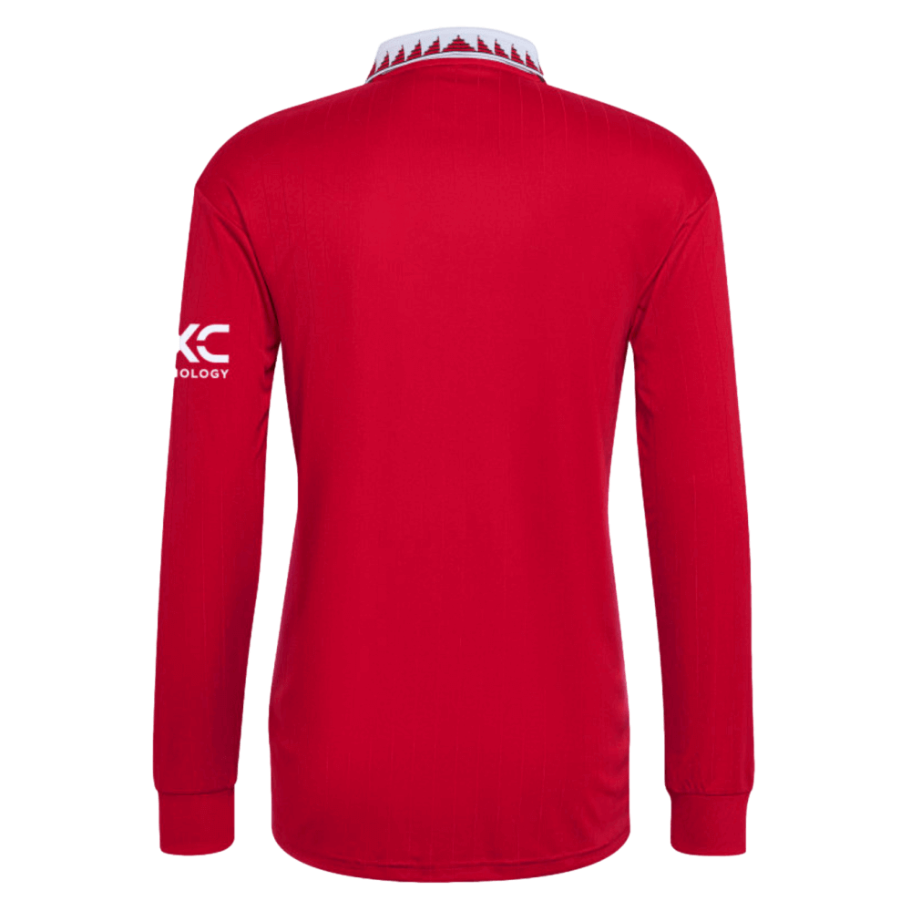 Adidas, Adidas Manchester United 22/23 Long Sleeve Home Jersey