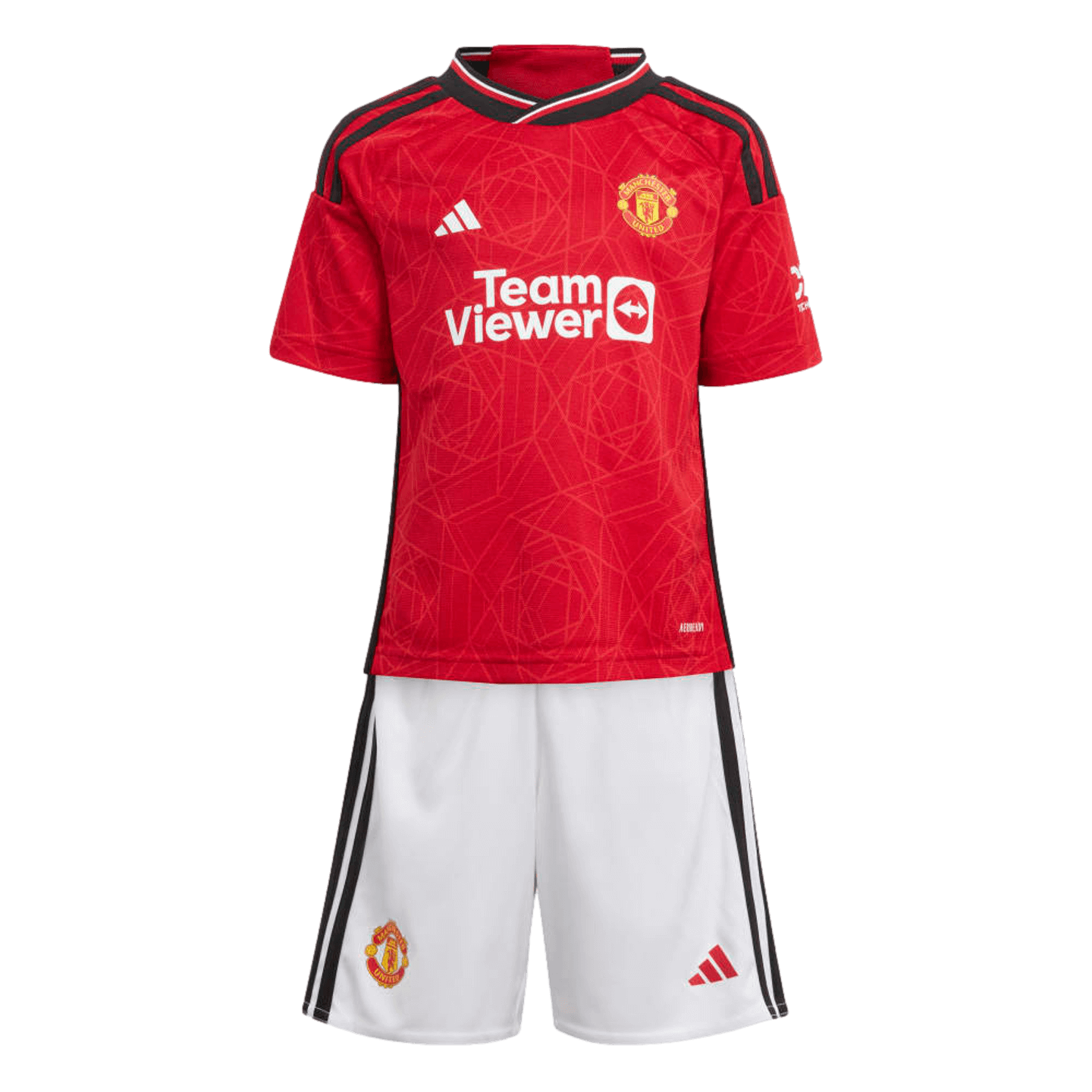 Adidas, Adidas Manchester United 23/24 Little Kids Home Mini Kit