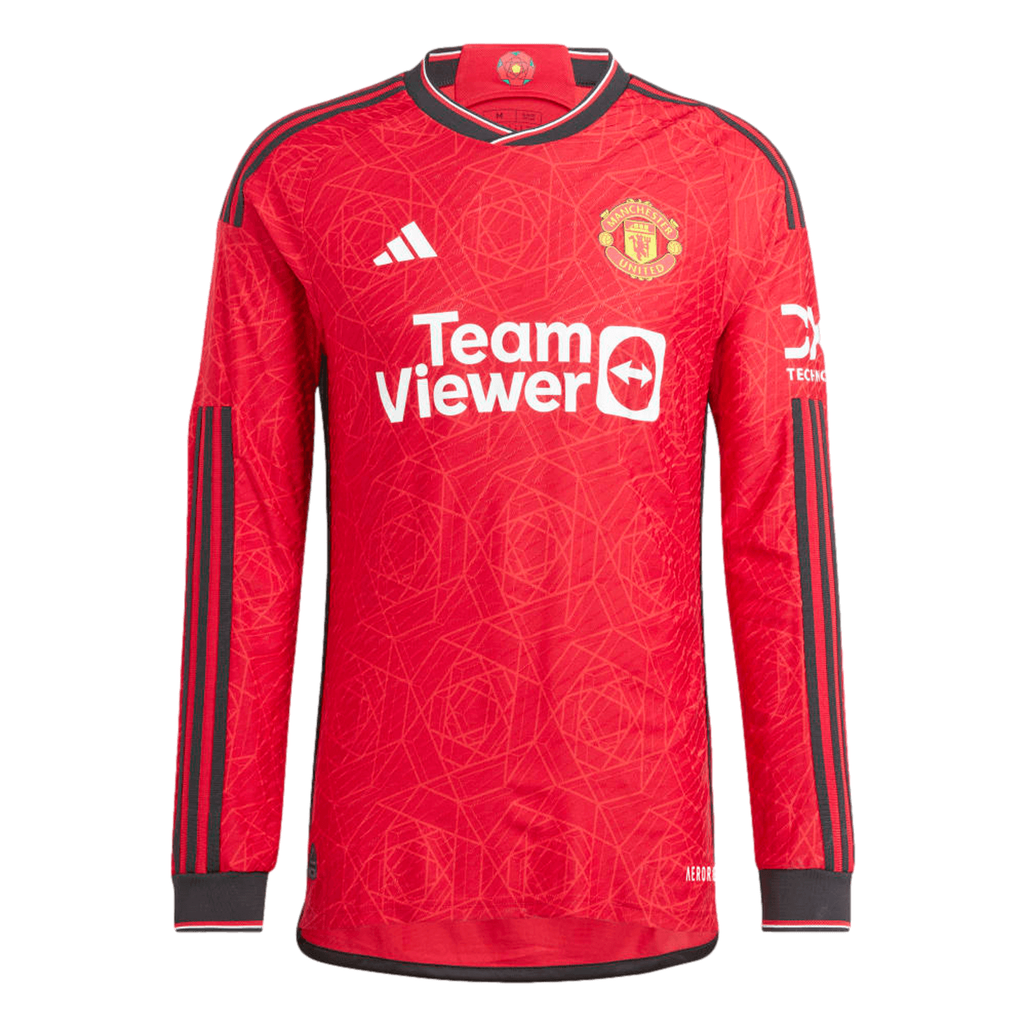 Adidas, Adidas Manchester United 23/24 Long Sleeve Home Jersey