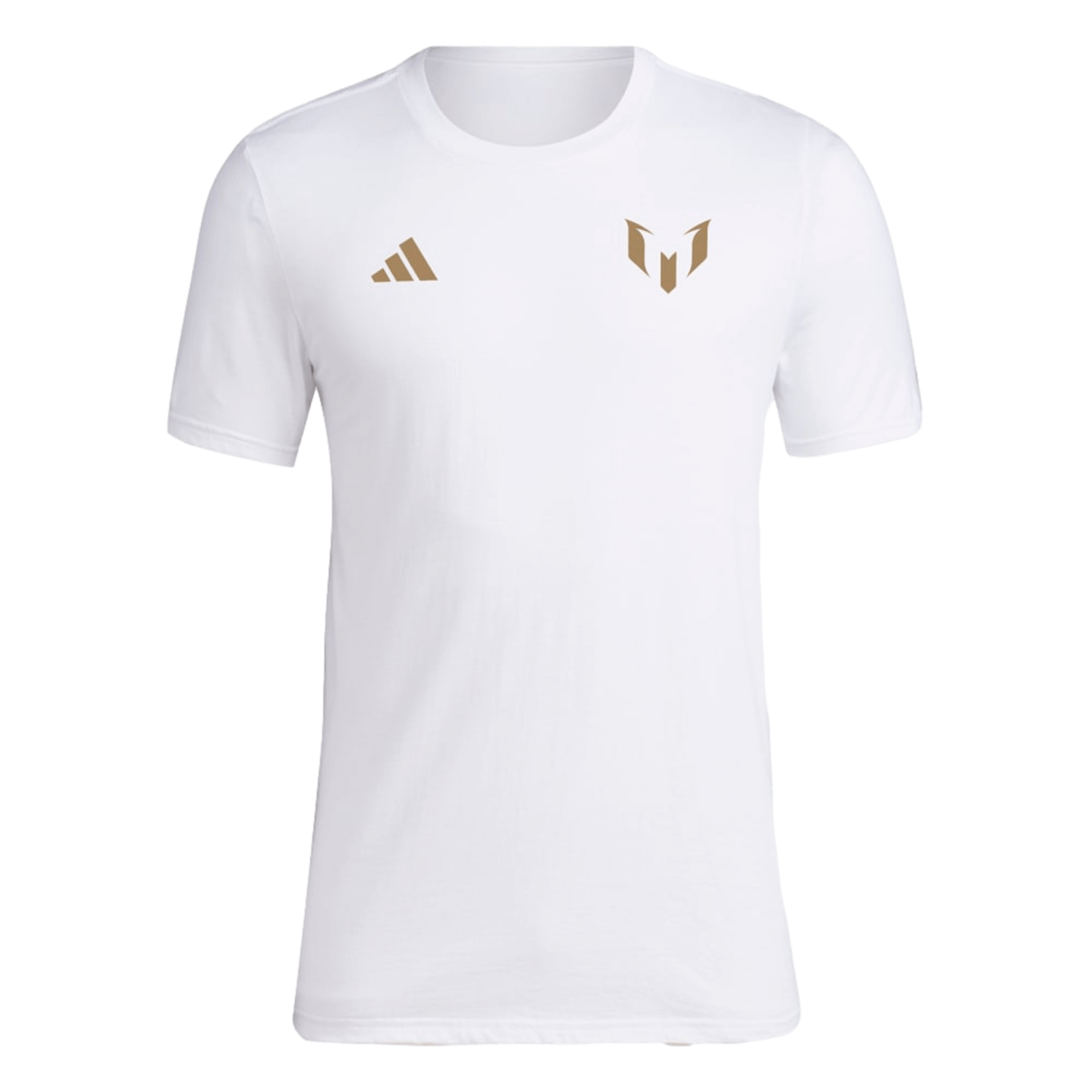 Adidas, Adidas Messi Gold Name and Number Tee