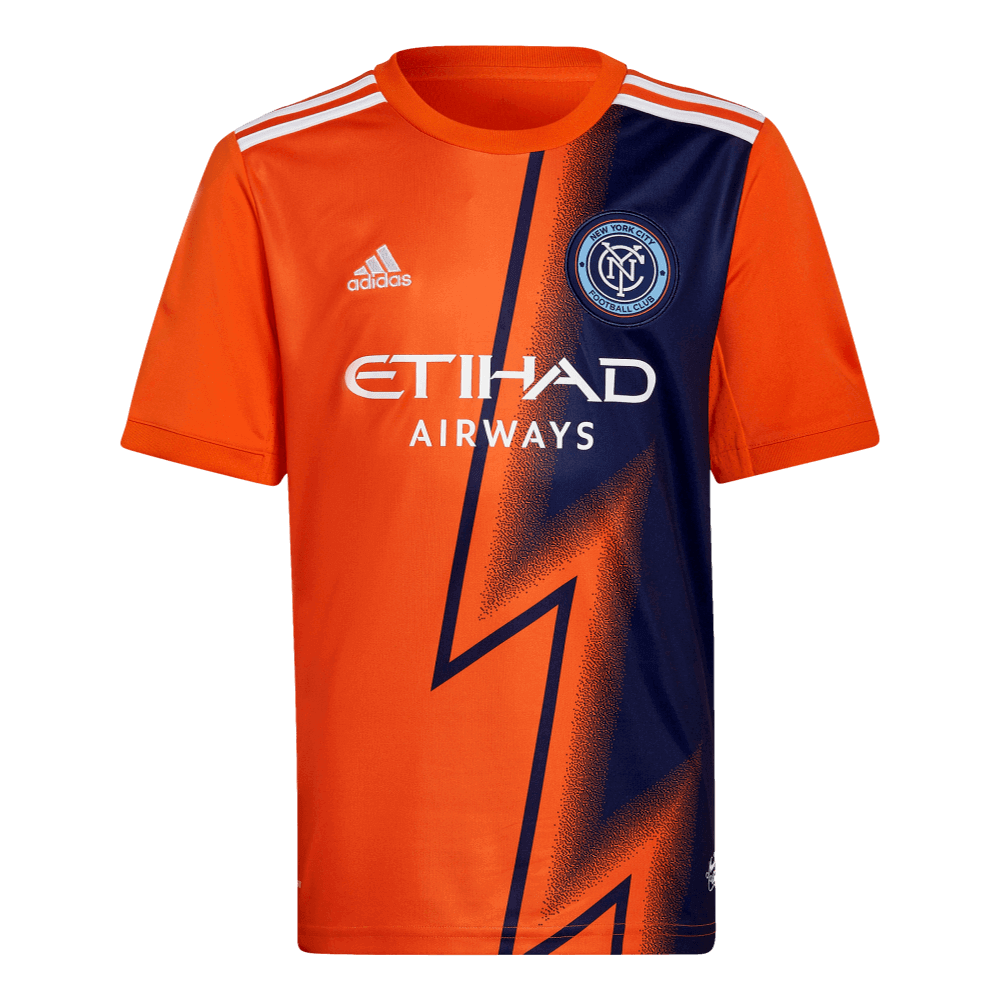 Adidas, Adidas New York City FC NYCFC 22/23 Youth Away Jersey