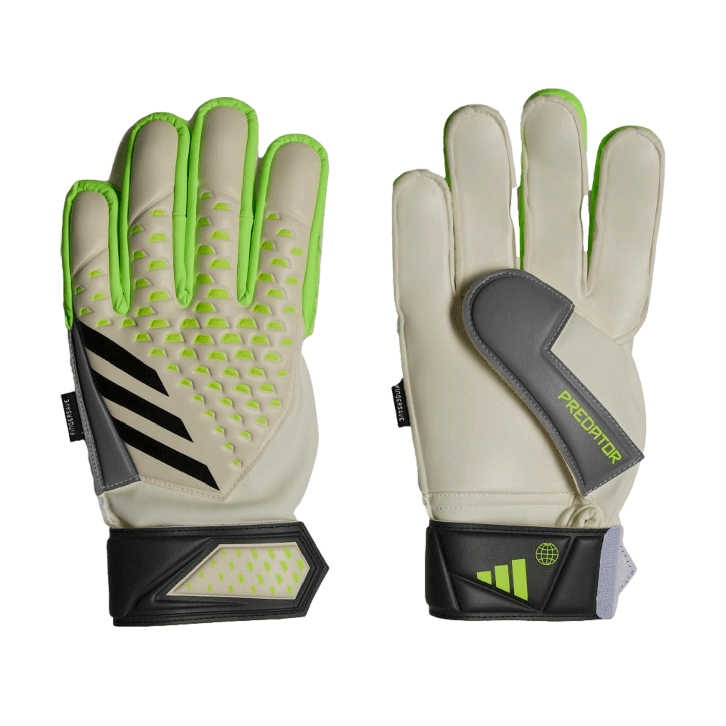 Adidas, Adidas Predator Match Fingersave Youth Goalkeeper Gloves