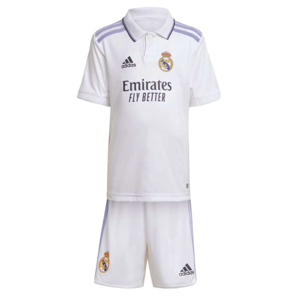 Adidas, Adidas Real Madrid 22/23 Little Kids Home Mini Kit