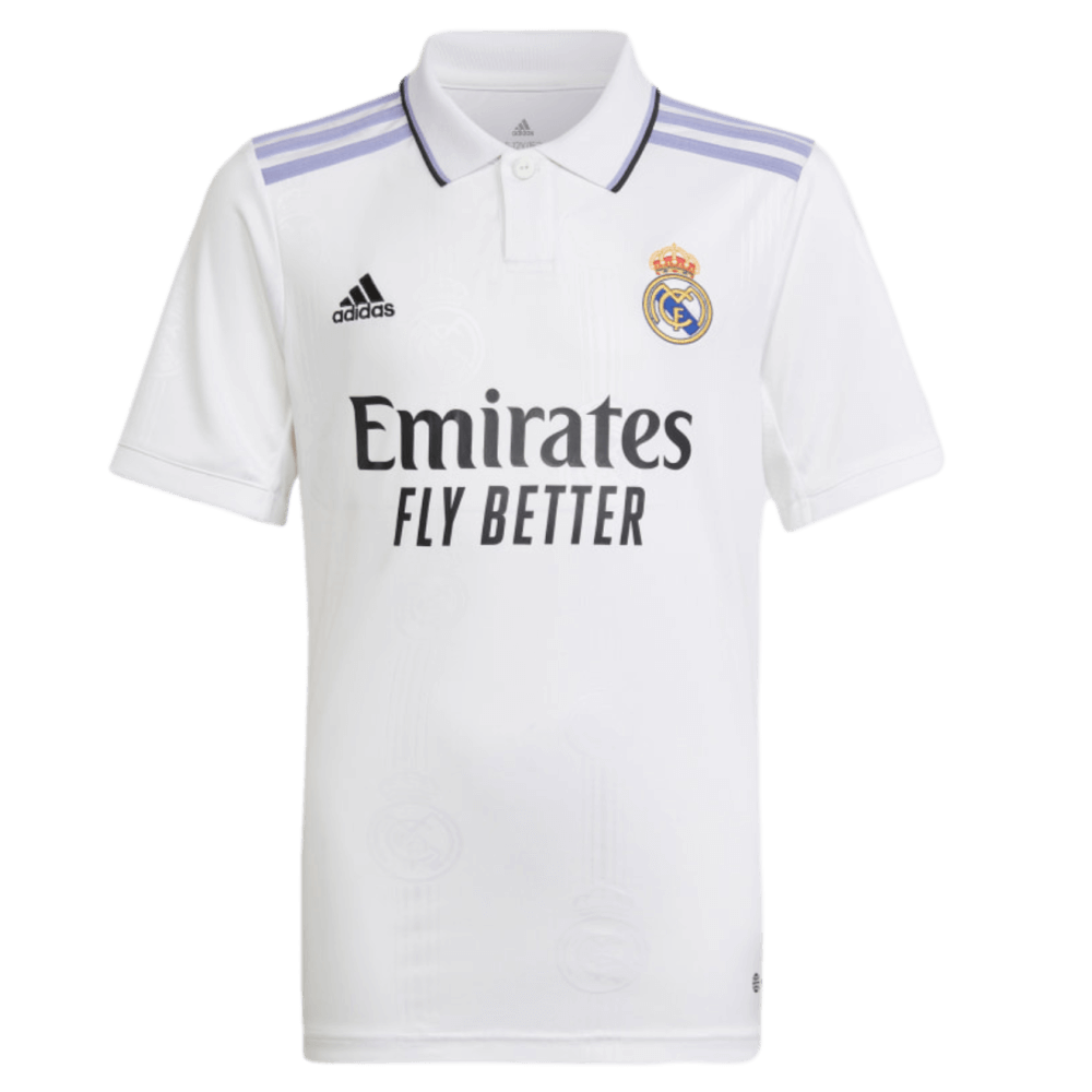 Adidas, Adidas Real Madrid 22/23 Youth Home Jersey