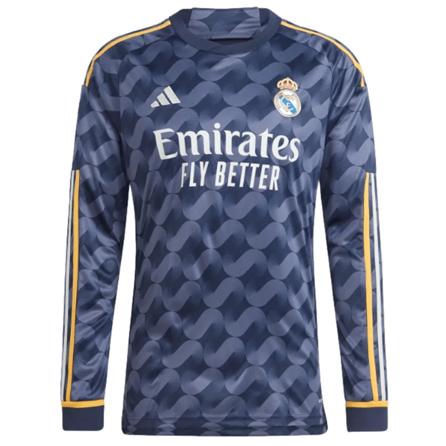 Adidas, Adidas Real Madrid 23/24 Long Sleeve Away Jersey