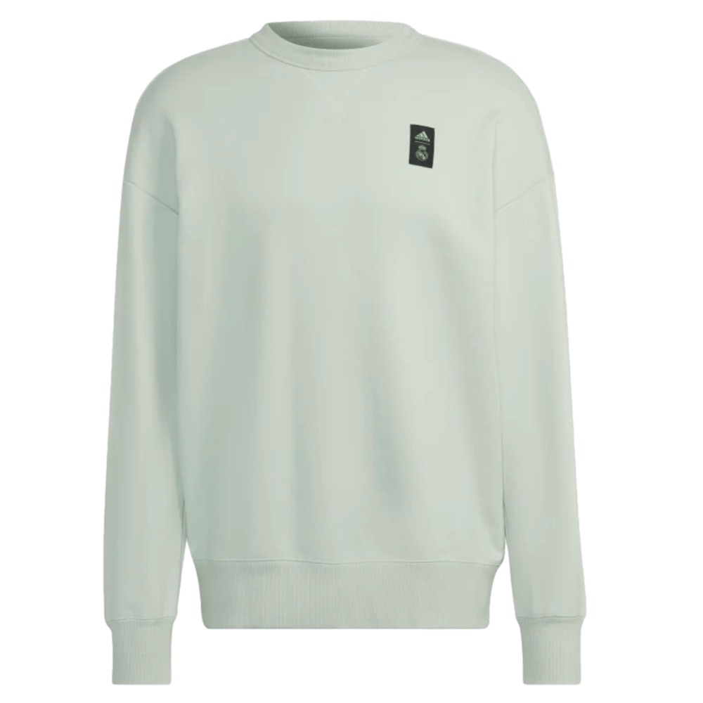 Adidas, Adidas Real Madrid Lifestyler Crew Sweatshirt