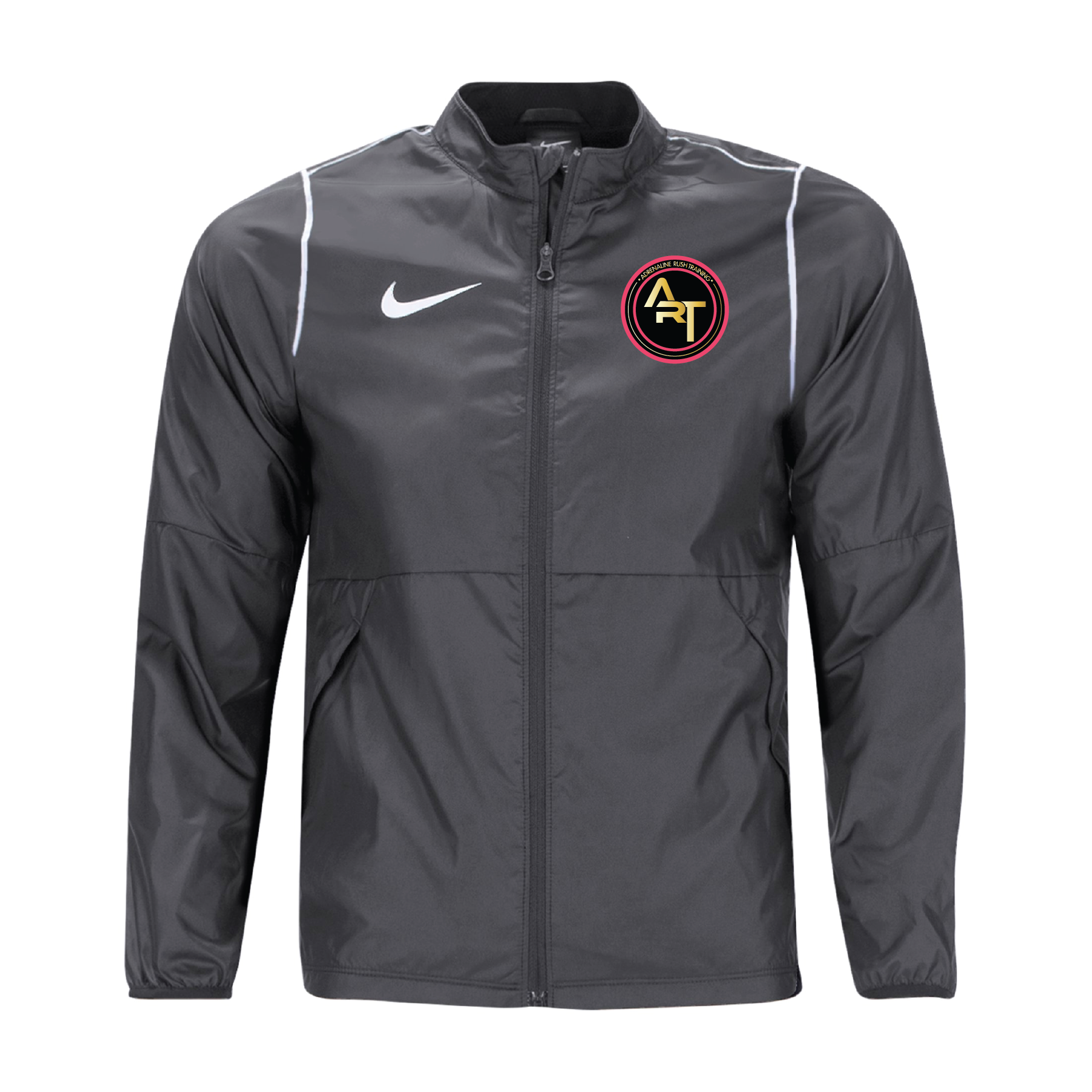 Team Online Ordering, Adrenaline Rush Training Nike Park 20 Rain Jacket Grey