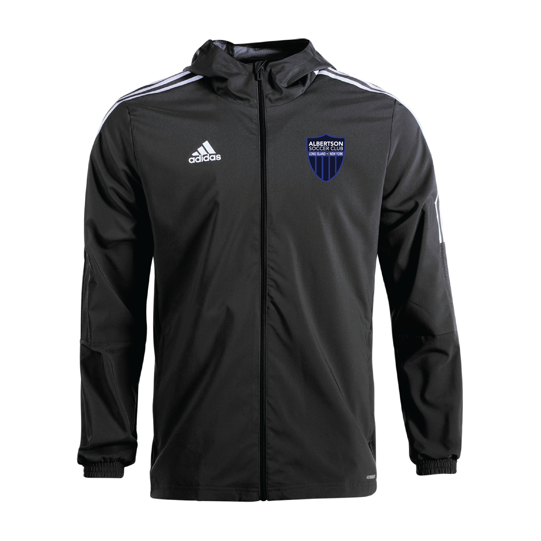 Team Online Ordering, Albertson Coaches adidas Tiro 21 Windbreaker Black