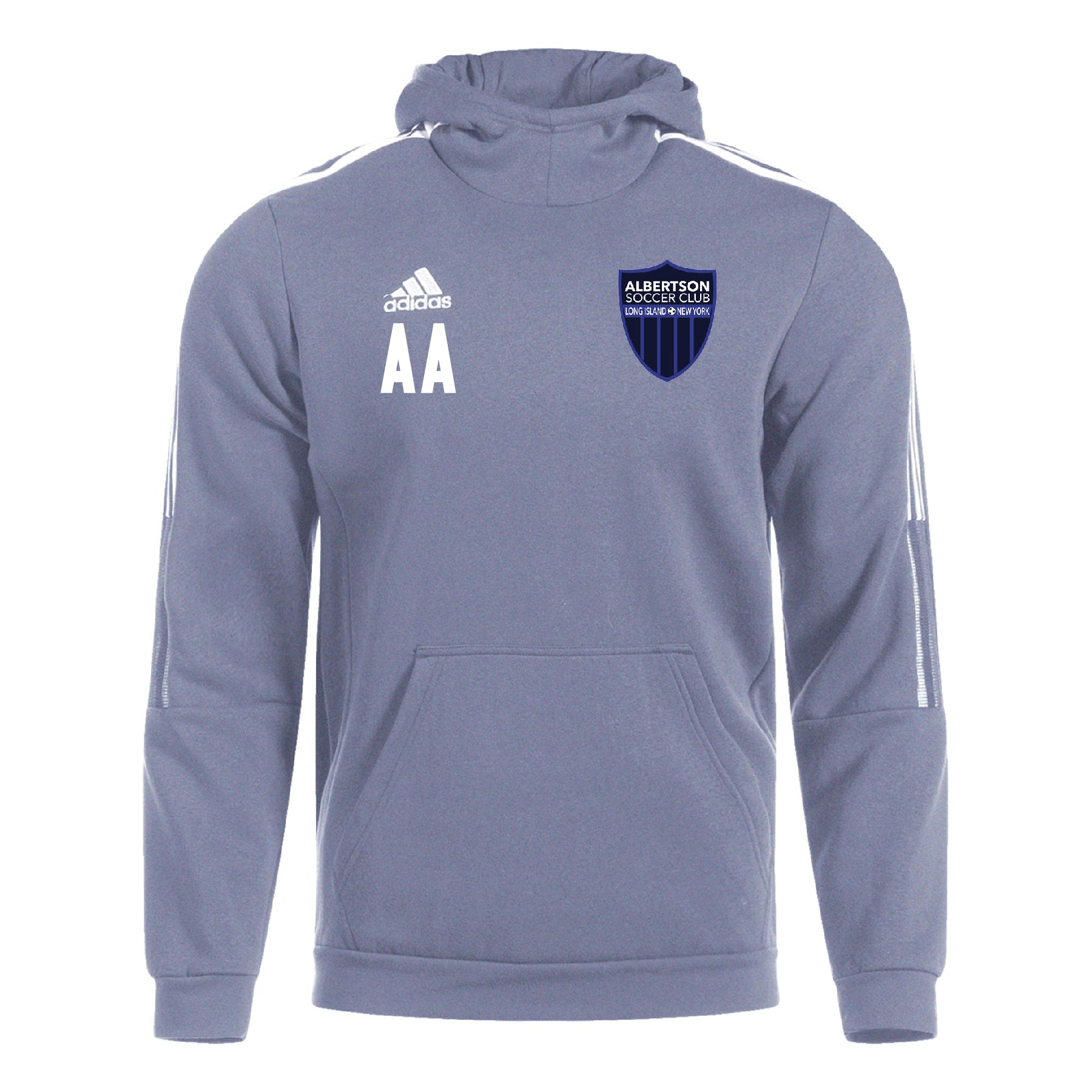 Team Online Ordering, Albertson adidas Tiro 21 Hoodie Grey