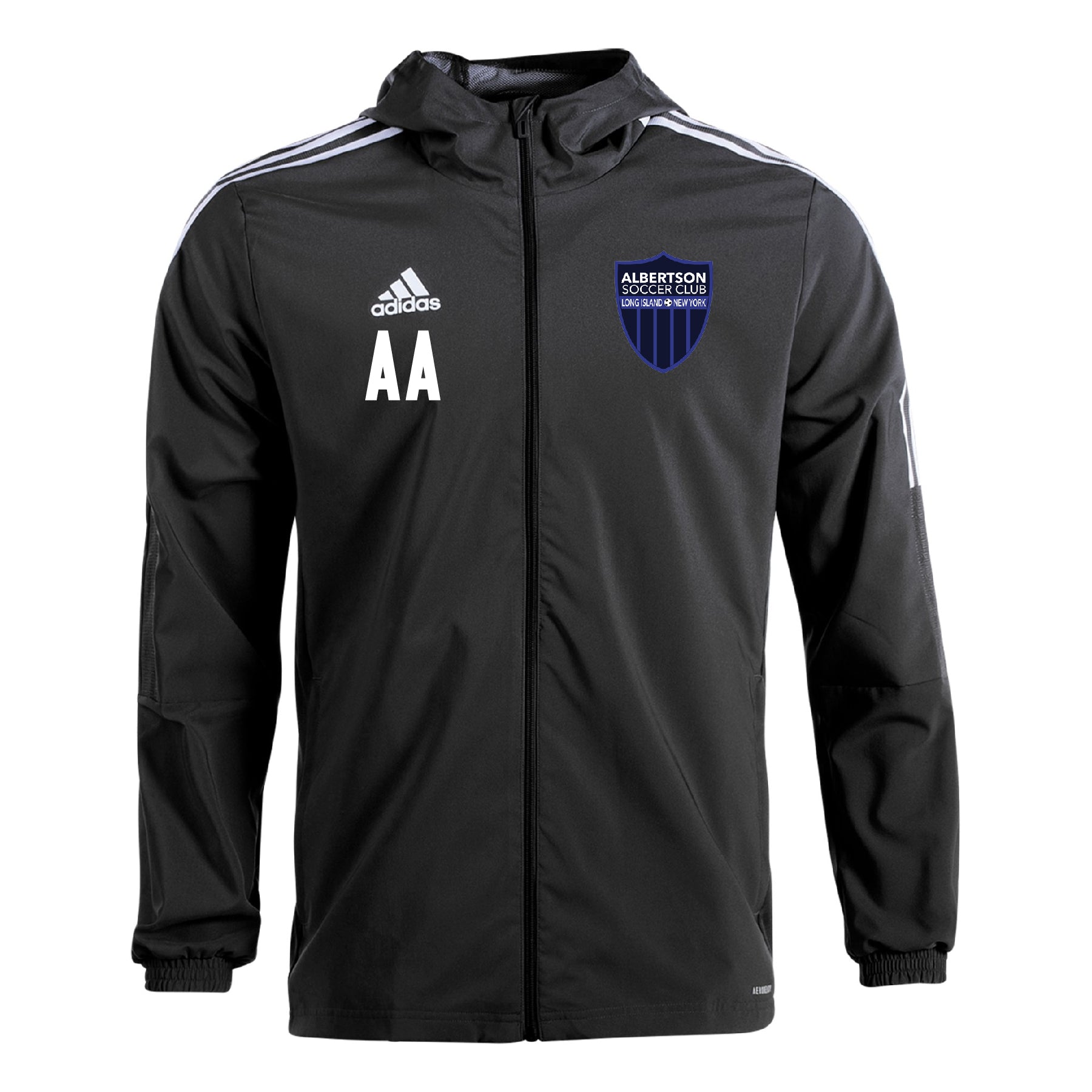 Team Online Ordering, Albertson adidas Tiro 21 Windbreaker Black