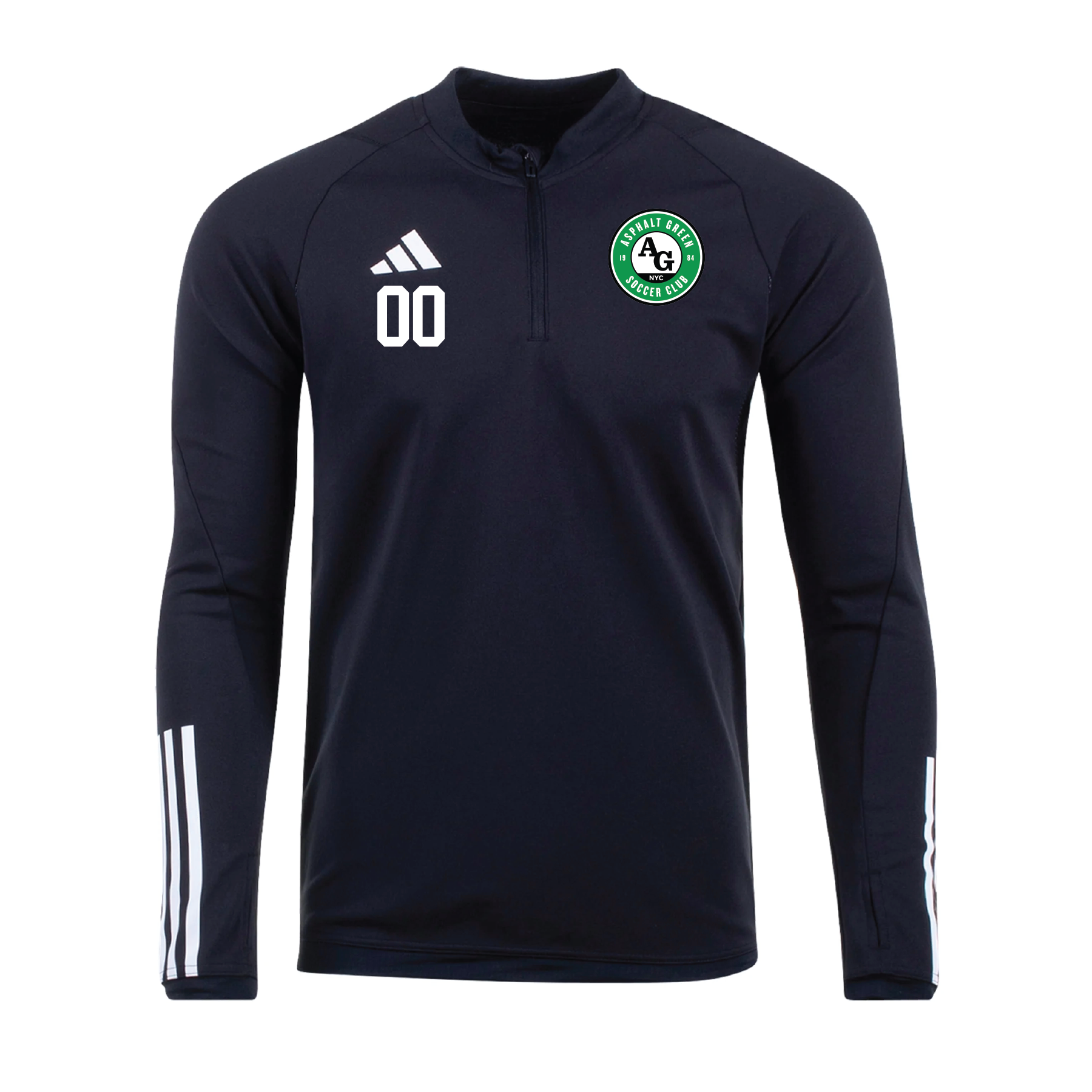 Team Online Ordering, Asphalt Green SC adidas Tiro 23 Training Top Black