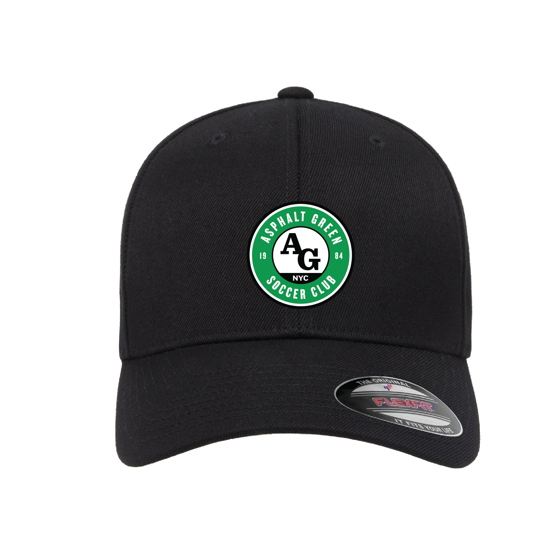 Team Online Ordering, Asphalt SC Flexfit Wool Blend Fitted Cap Black