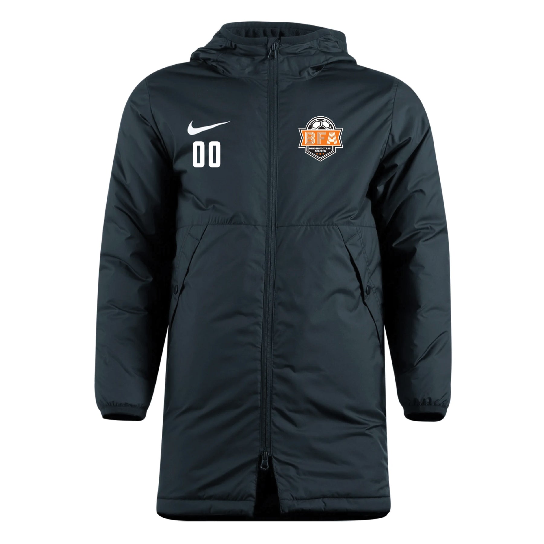 Team Online Ordering, BFA Fan Nike Park 20 Winter Jacket - Black