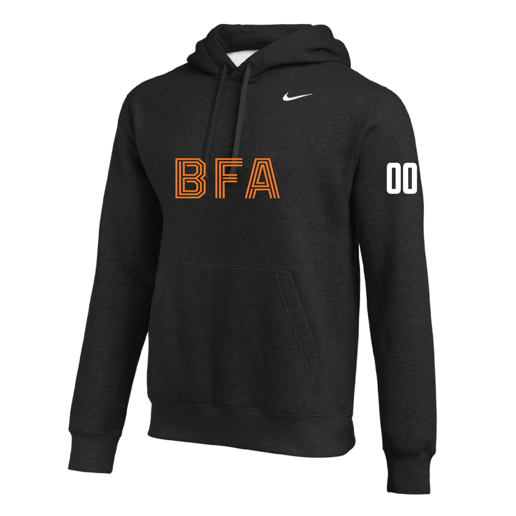 Team Online Ordering, BFA (Name) Nike Club Hoodie Black