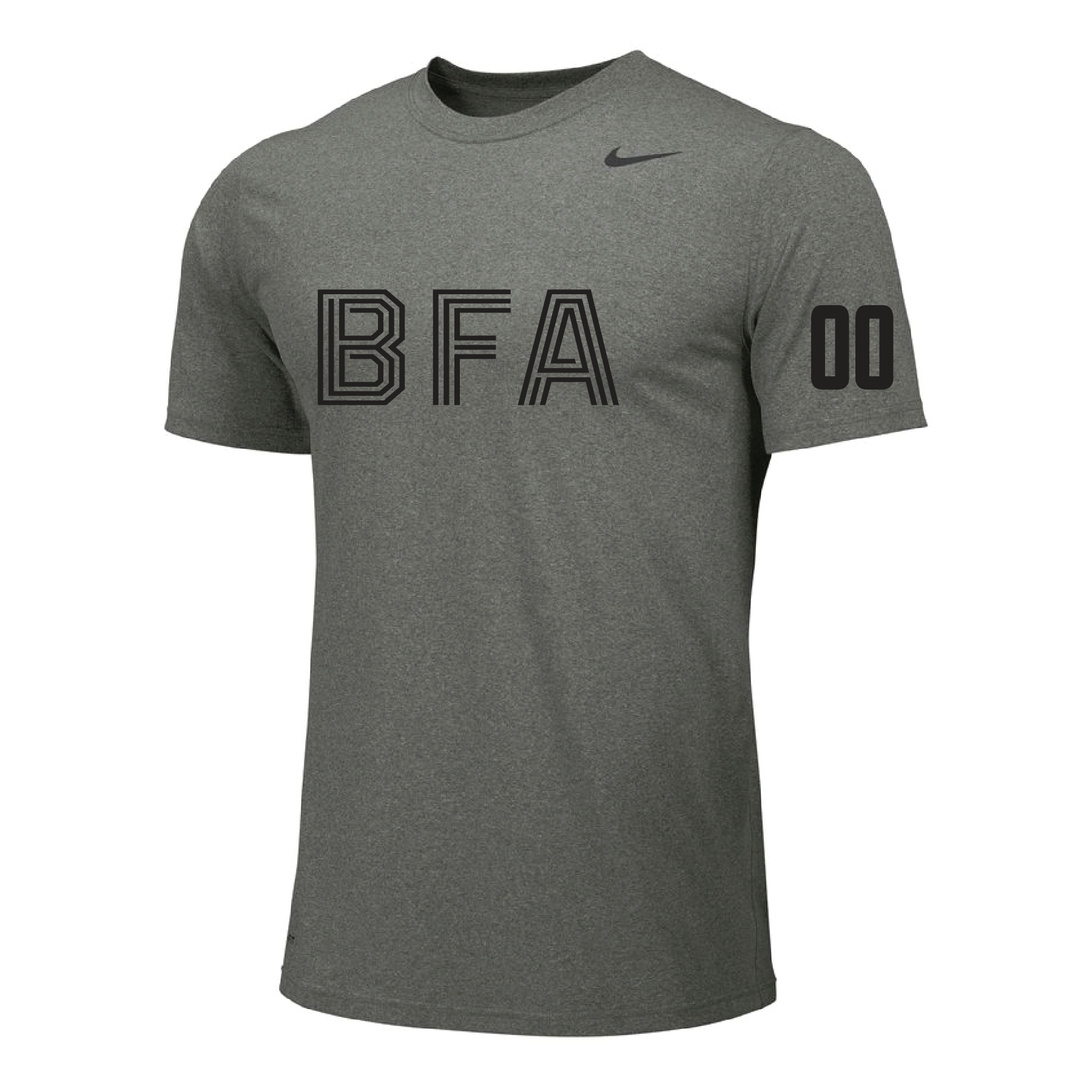 Team Online Ordering, BFA (Name) Nike Legend SS Shirt Grey