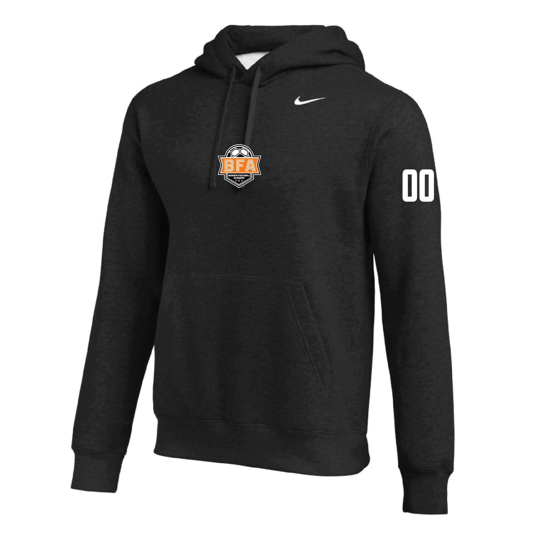 Team Online Ordering, BFA (Patch) Nike Club Hoodie Black