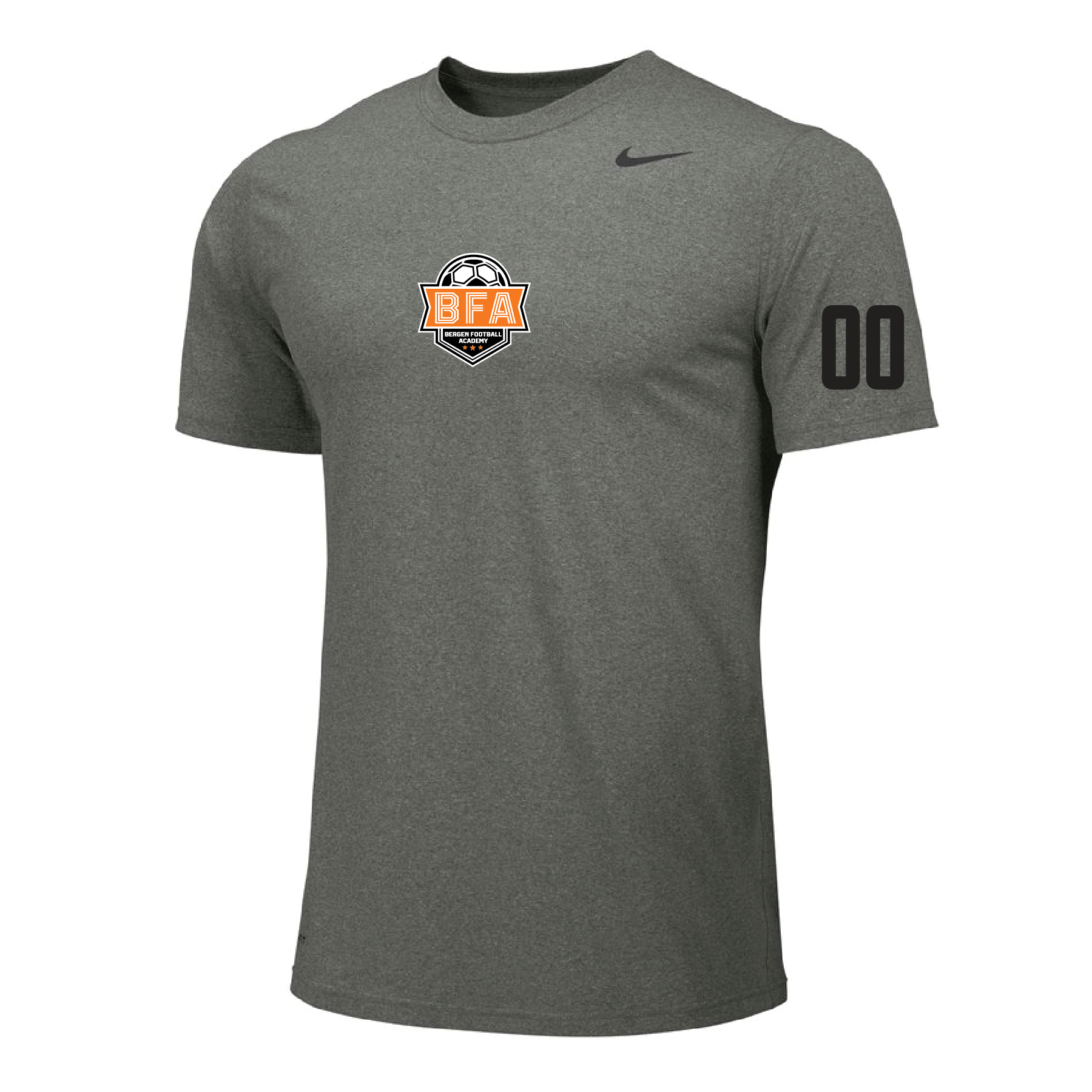 Team Online Ordering, BFA (Patch) Nike Legend SS Shirt Grey