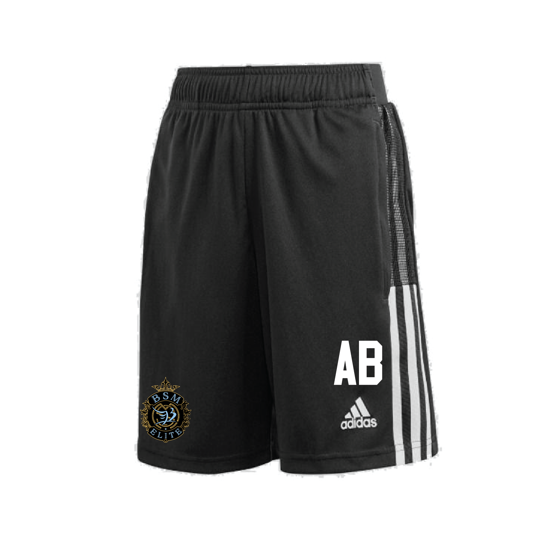 Team Online Ordering, BSM Elite Coaches adidas Tiro 21 Pocket Shorts Black