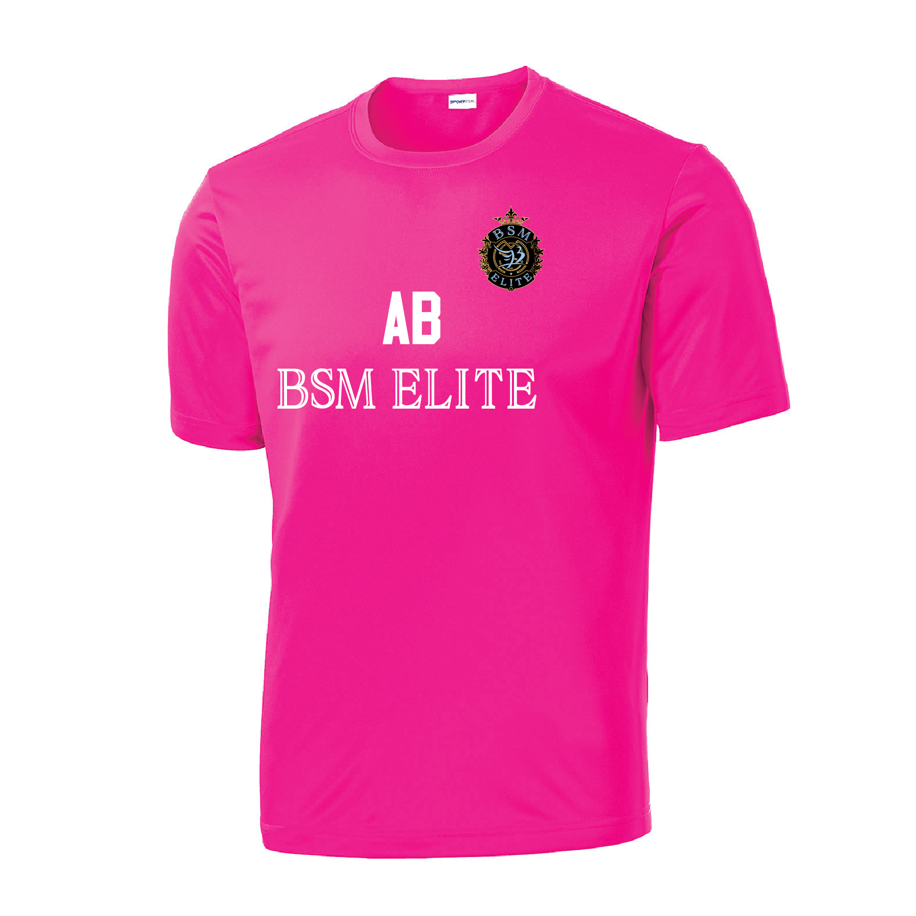 Team Online Ordering, BSM Elite Sport-Tek Practice Jersey Pink