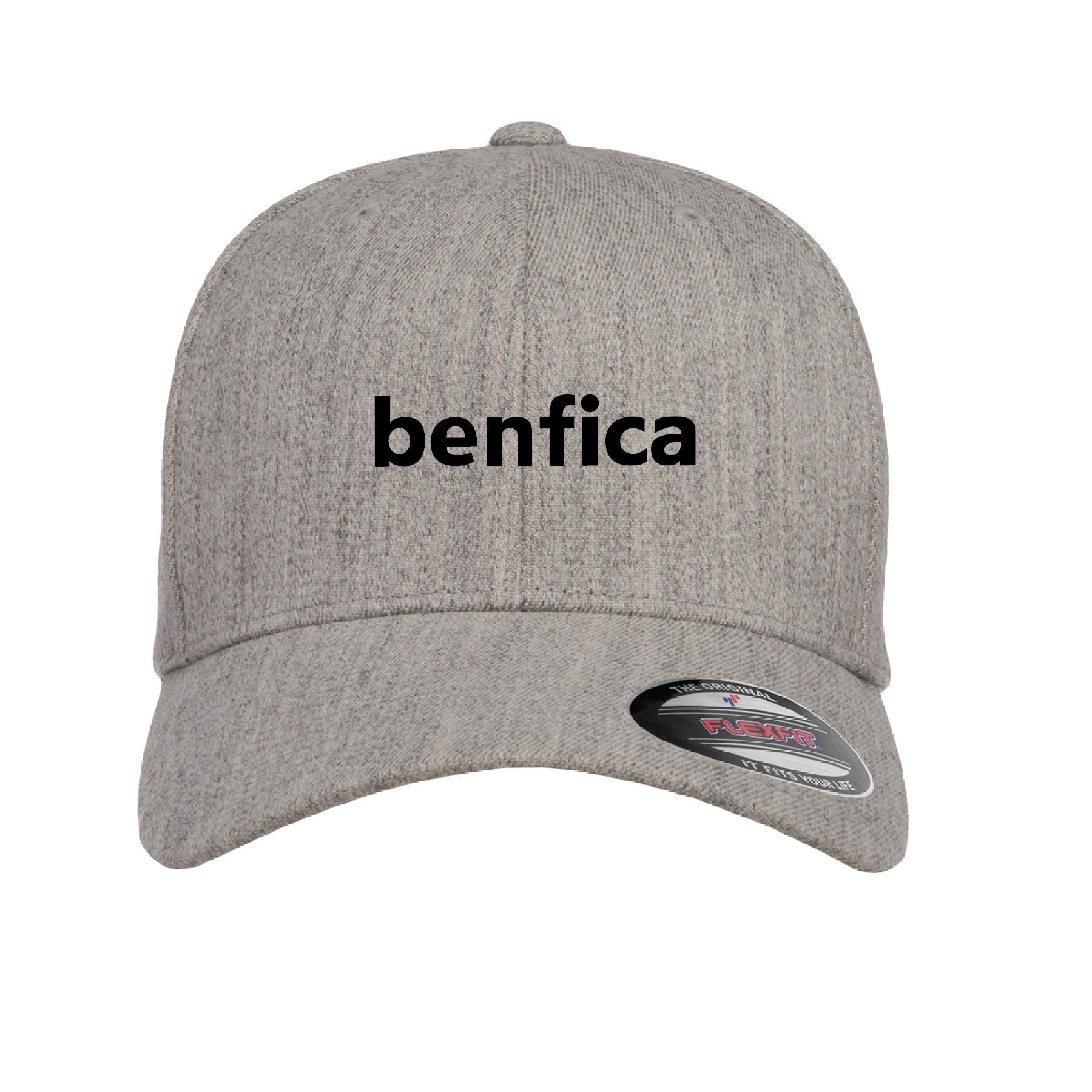 Team Online Ordering, Benfica AZ Seniors Flexfit Wool Blend Fitted Cap Heather Grey