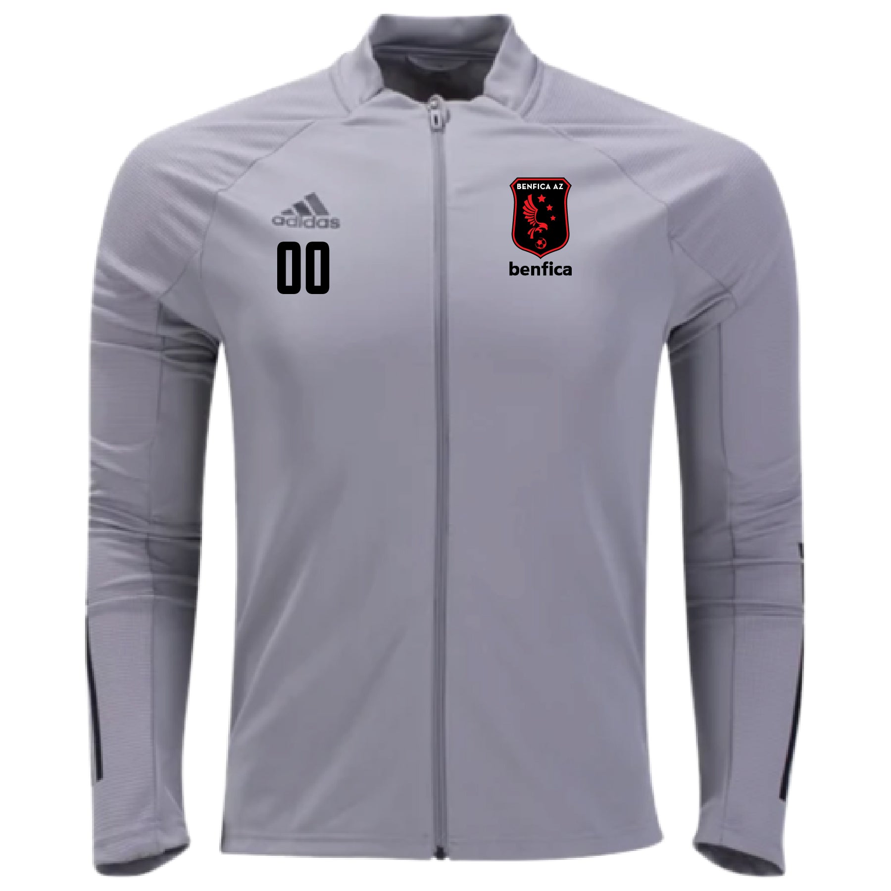 Team Online Ordering, Benfica AZ adidas Condivo 20 Track Jacket - Grey