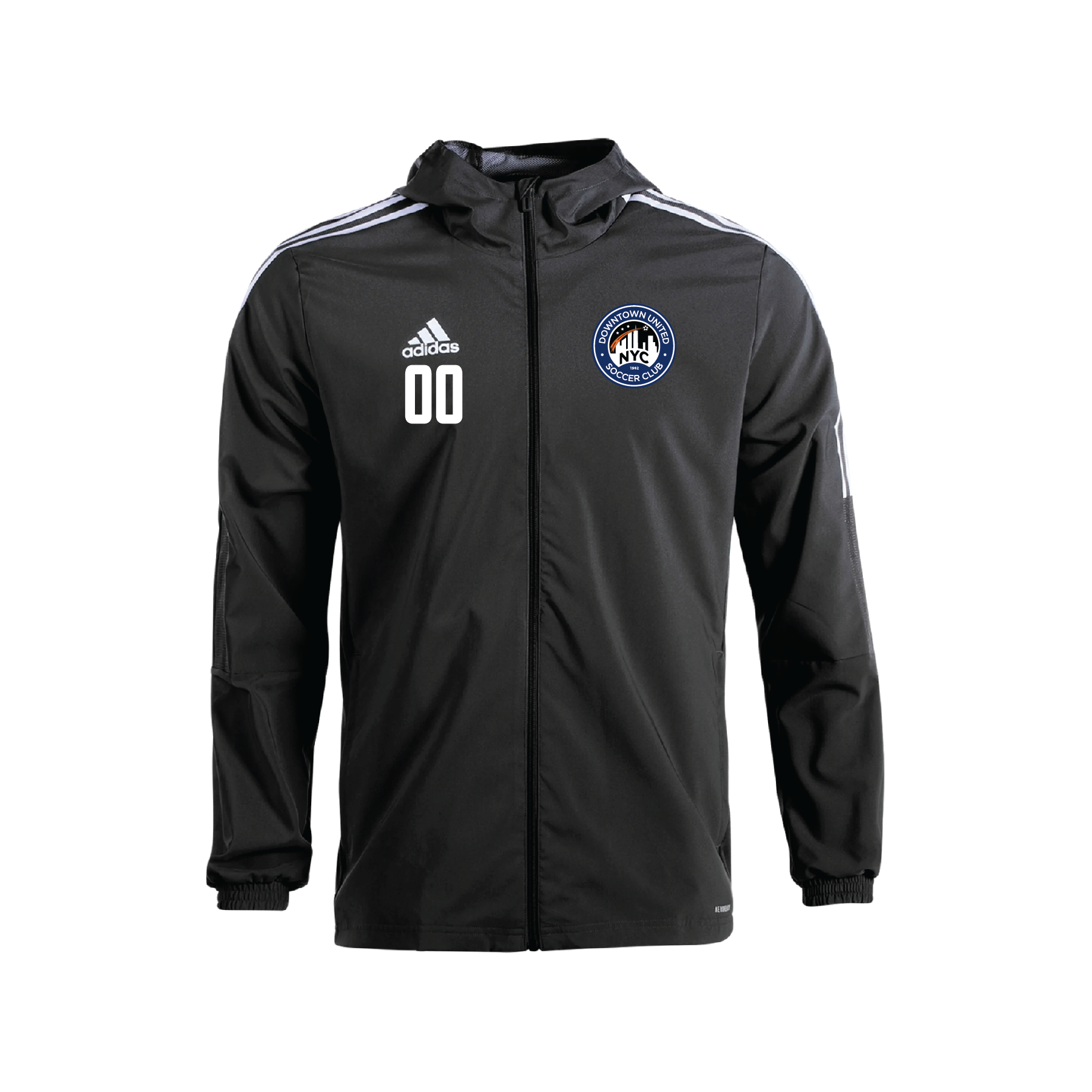 Team Online Ordering, DUSC Boys adidas Tiro 21 Windbreaker Black