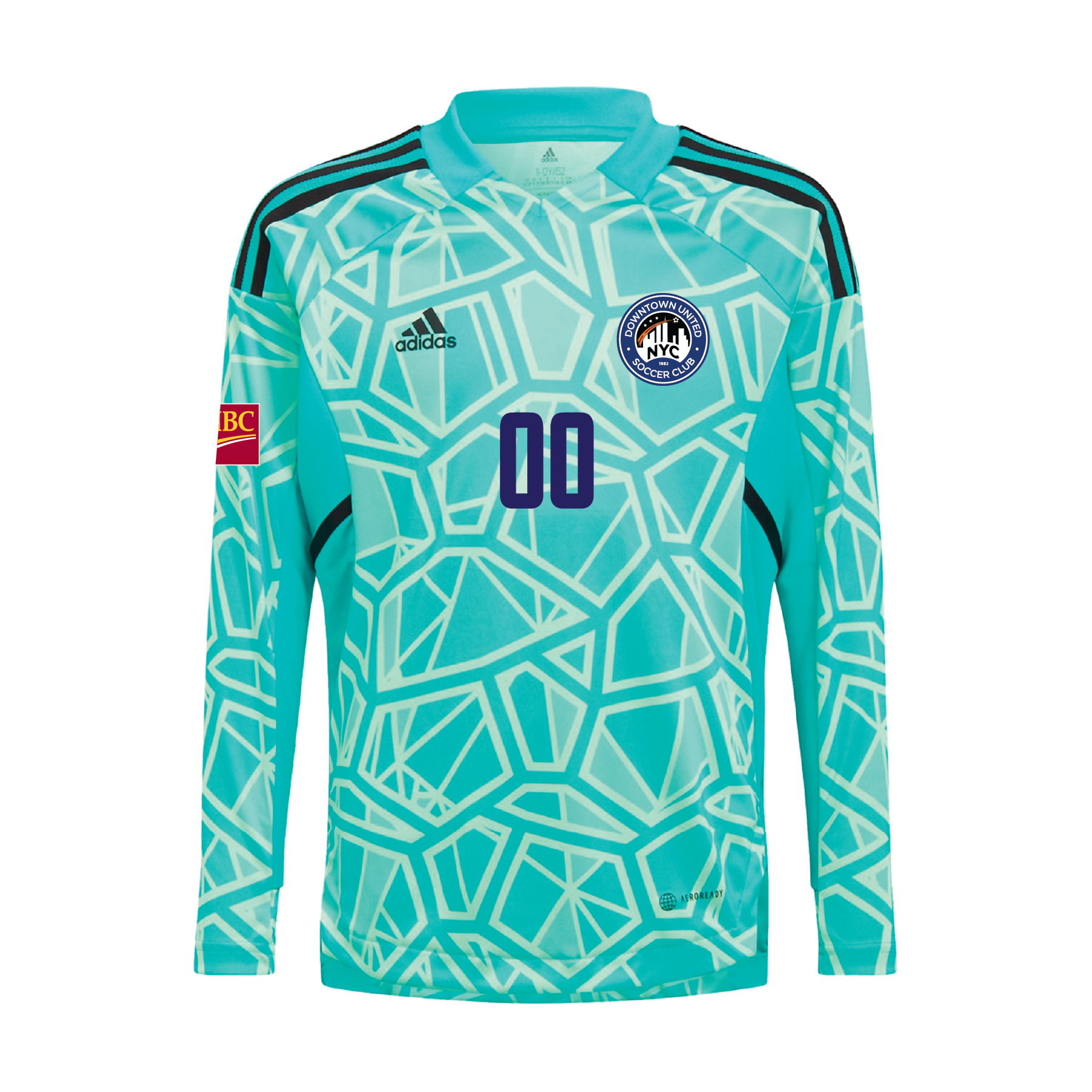 Team Online Ordering, DUSC Girls adidas Condivo 22 Goalkeeper LS Jersey Mint