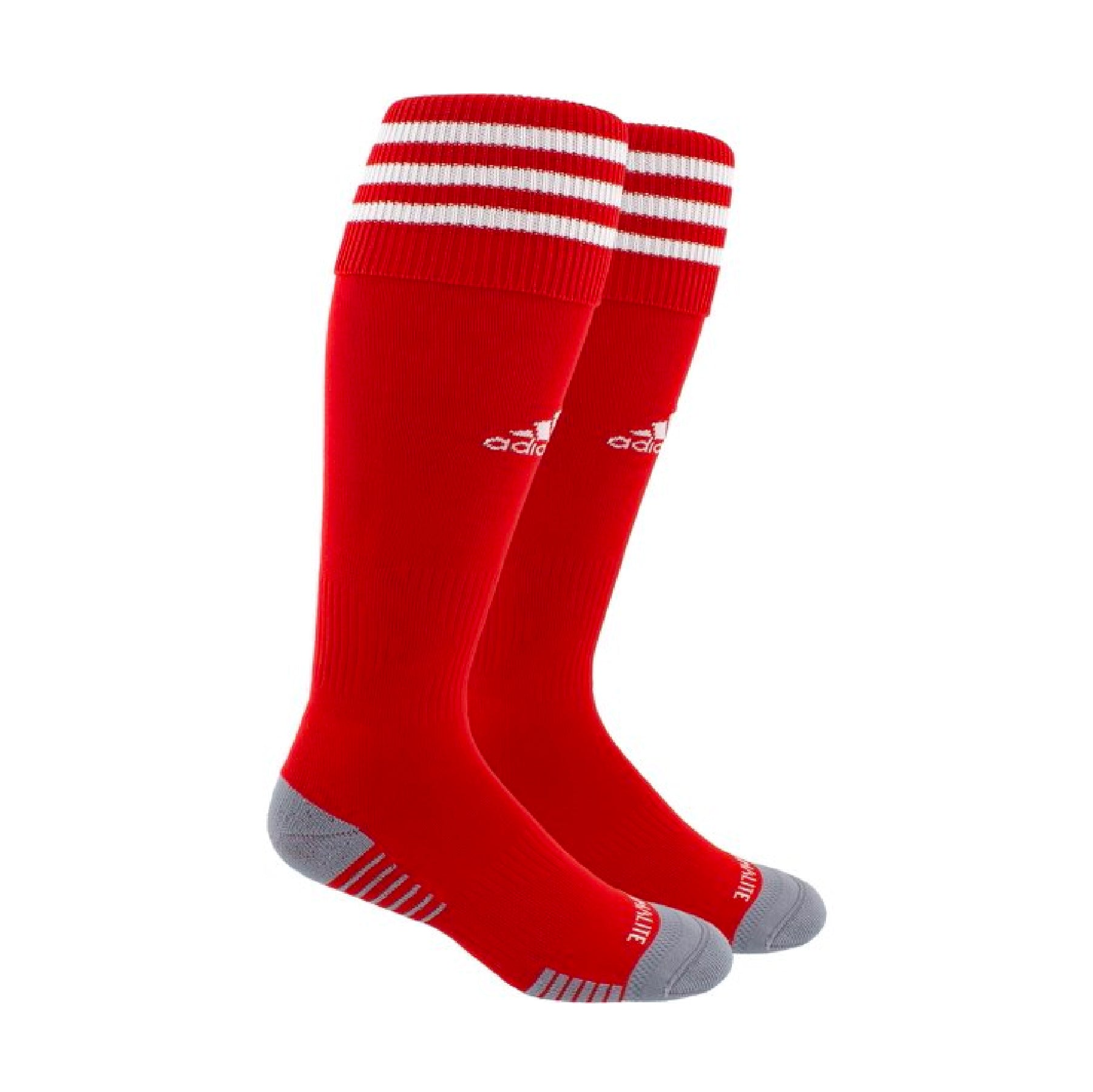 Team Online Ordering, DUSC Girls adidas Copa Zone Cushion IV Goal Keeper Match Socks - Red/White