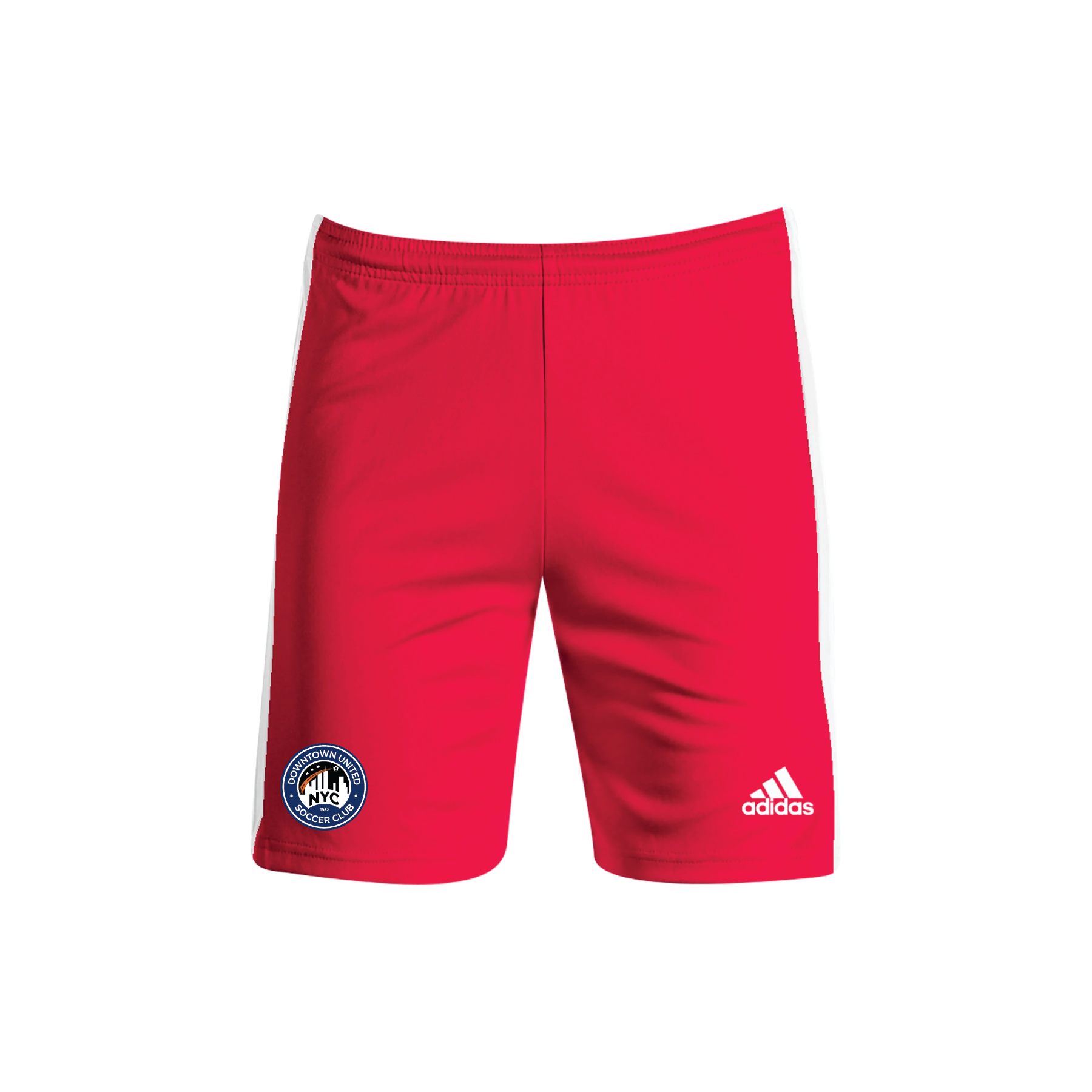 Team Online Ordering, DUSC Girls adidas Squadra 21 Goal Keeper Match Shorts in Red