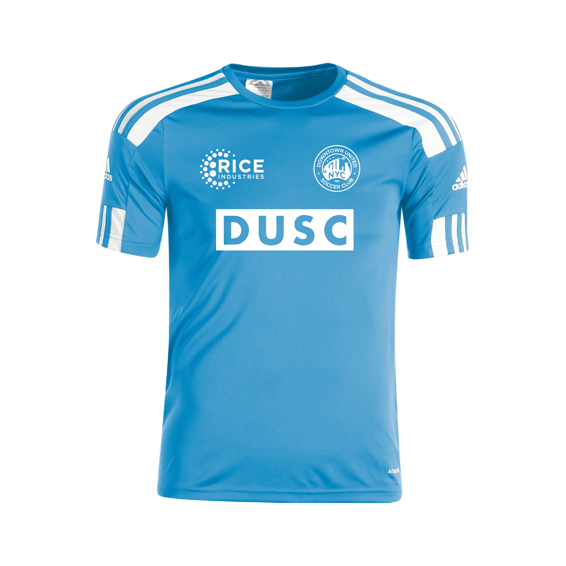 Team Online Ordering, DUSC Girls adidas Squadra 21 Practice Jersey Light Blue