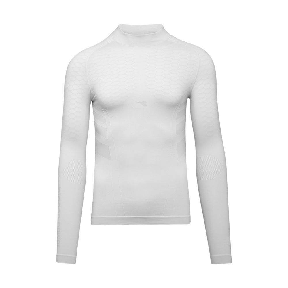 Diadora, Diadora Long Sleeve Turtle Neck Compression Top