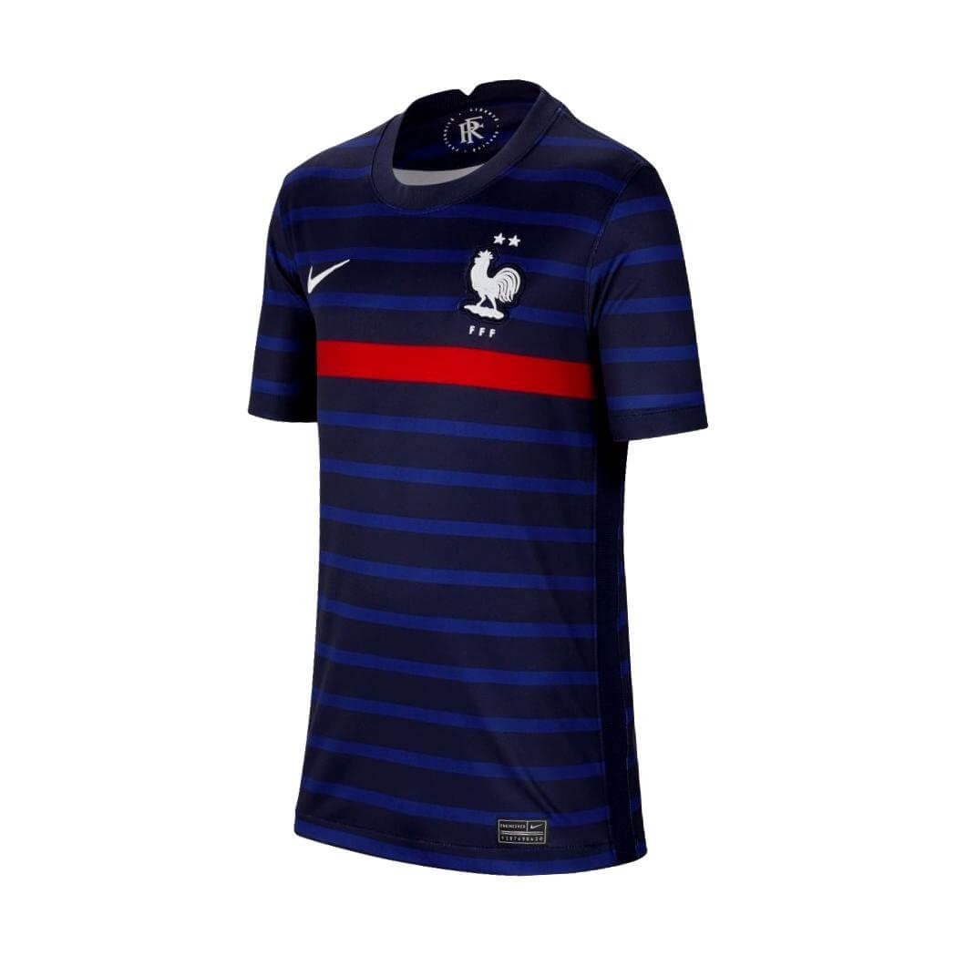 Nike, France 2020 Youth Home Jersey