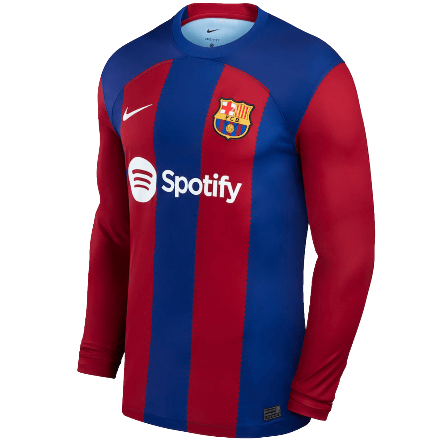 Nike, Nike Barcelona 23/24 Long Sleeve Home Jersey