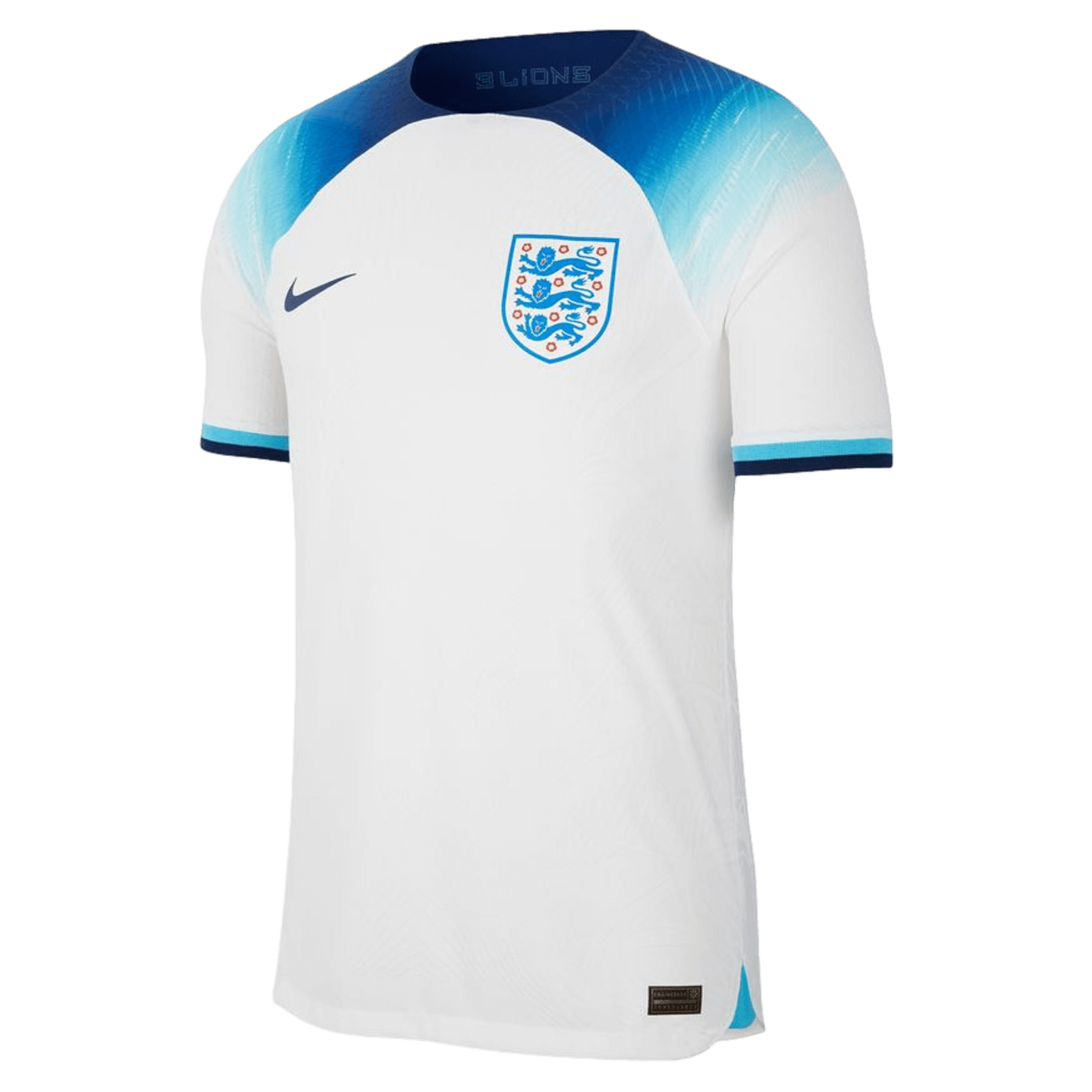 Nike, Nike England 2022 World Cup Authentic Home Jersey