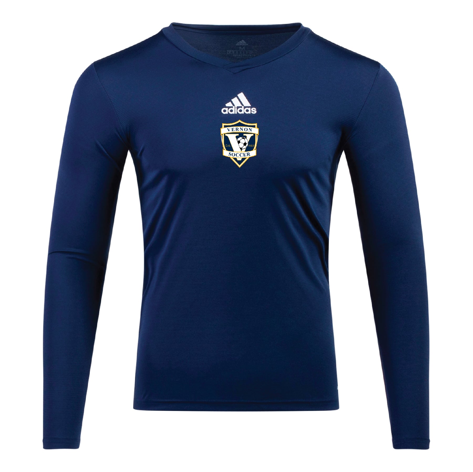 Team Online Ordering, Vernon adidas Base Compression Tee Navy