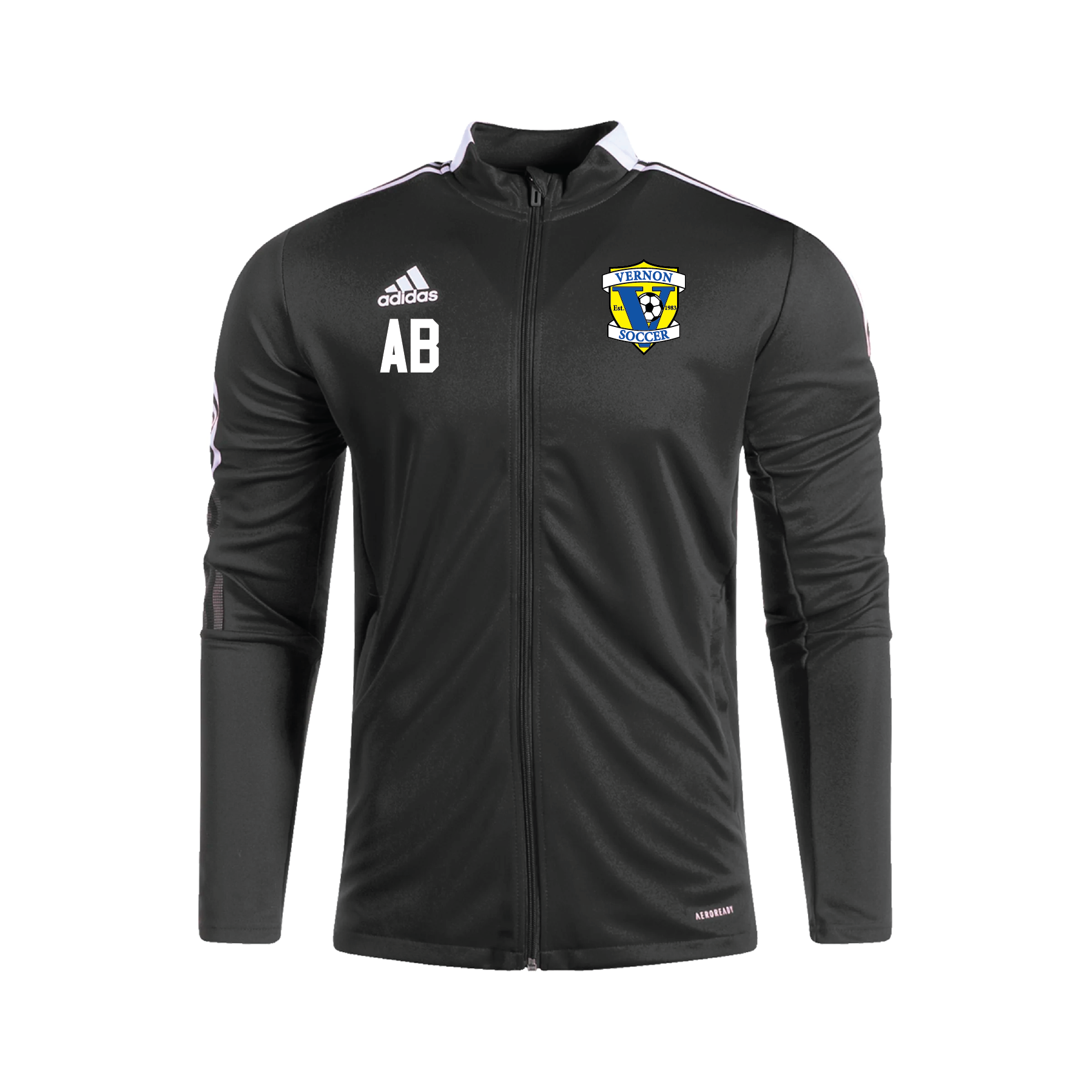 Team Online Ordering, Vernon adidas Tiro 21 FAN Training Jacket Black