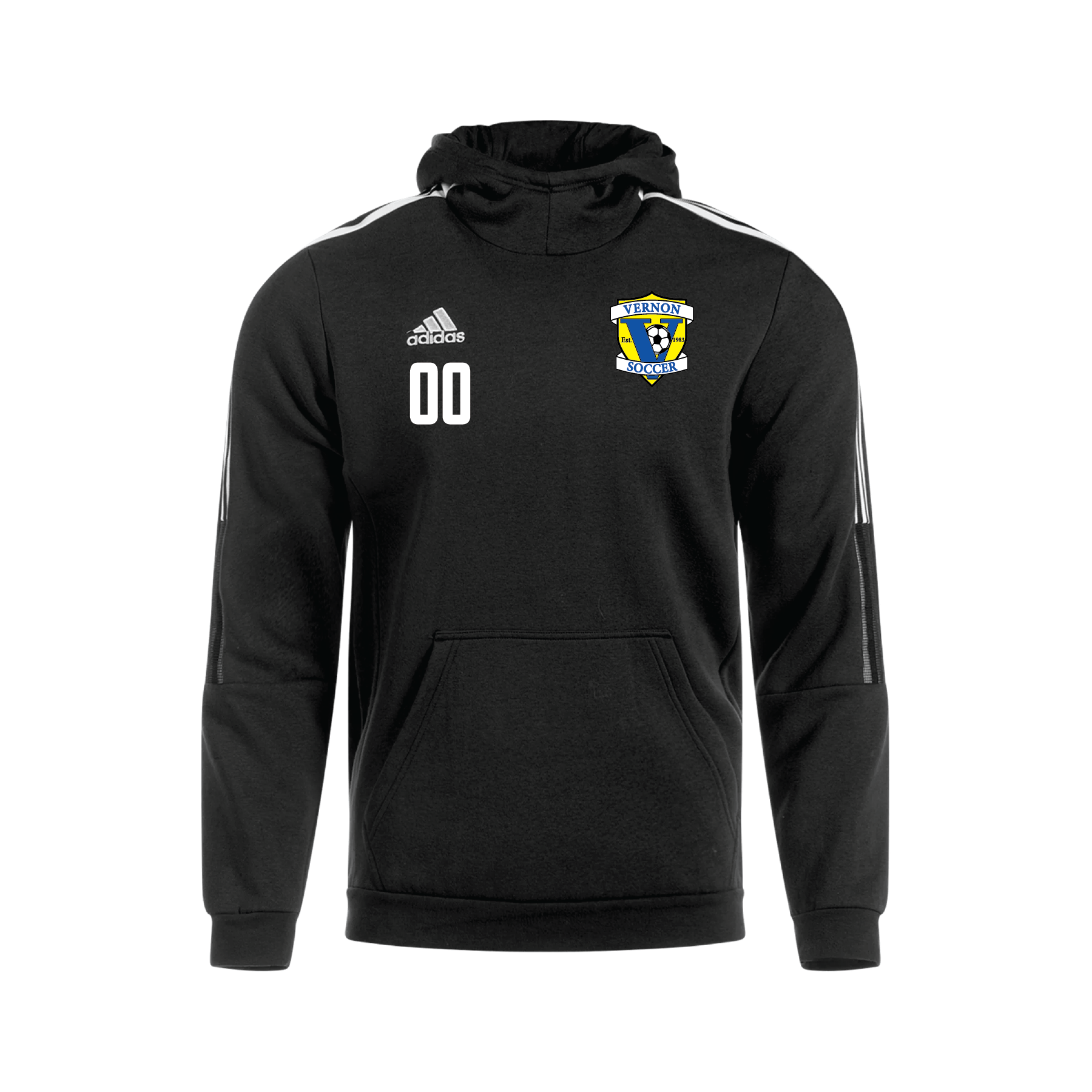 Team Online Ordering, Vernon adidas Tiro 21 Hoodie Black