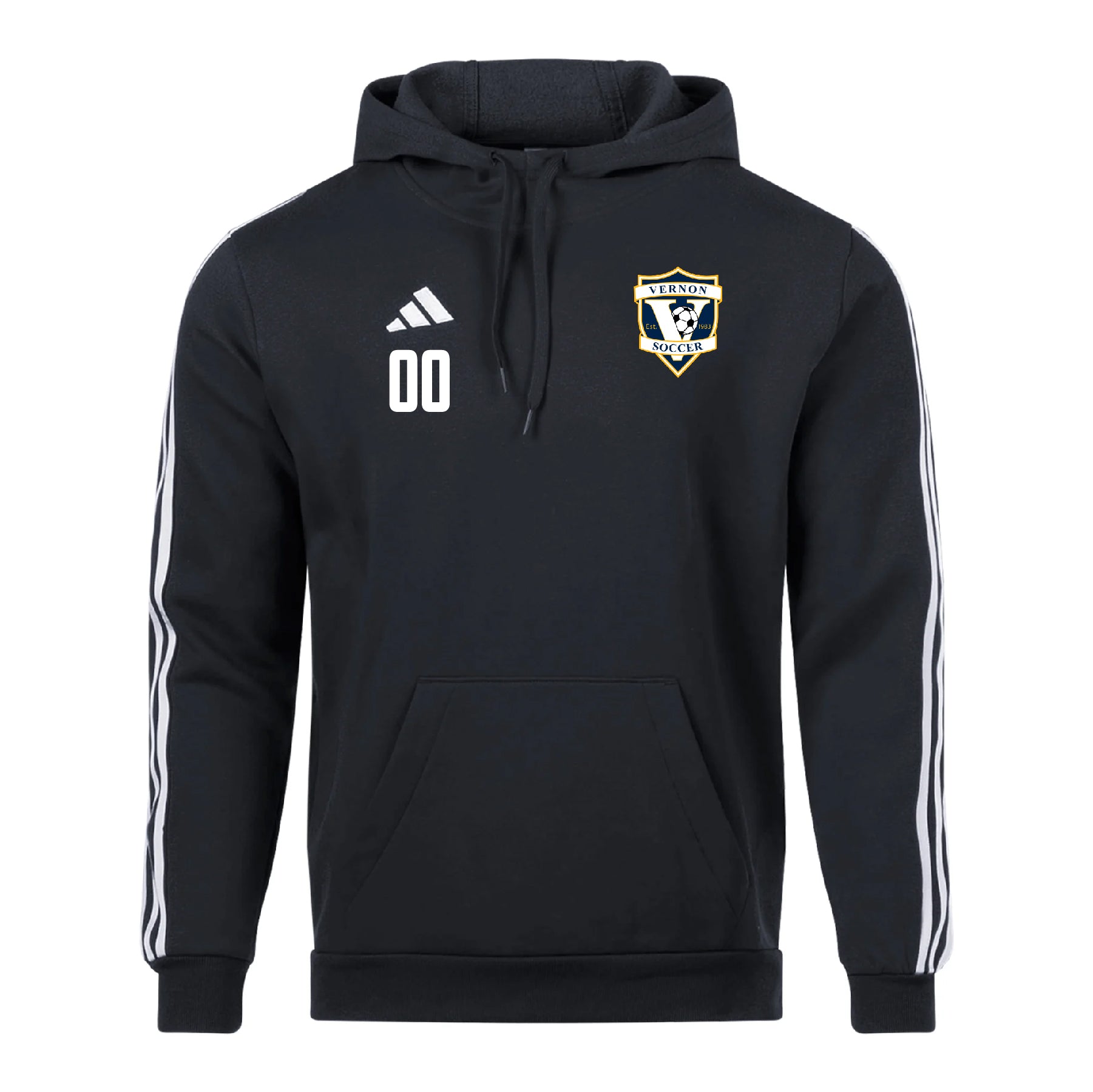 Team Online Ordering, Vernon adidas Tiro 23 League Hoodie Black