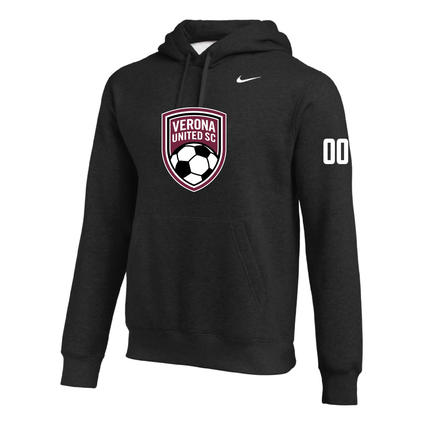 Team Online Ordering, Verona (Logo) Nike Club Hoodie Black