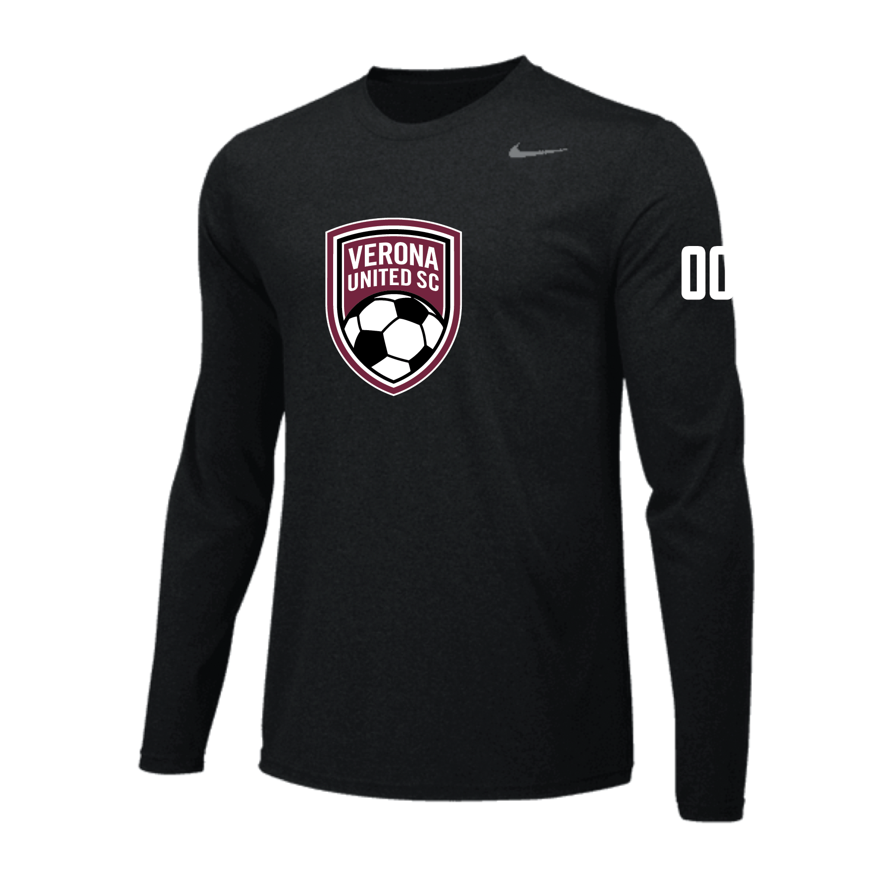 Team Online Ordering, Verona (Logo) Nike Legend LS Shirt Black