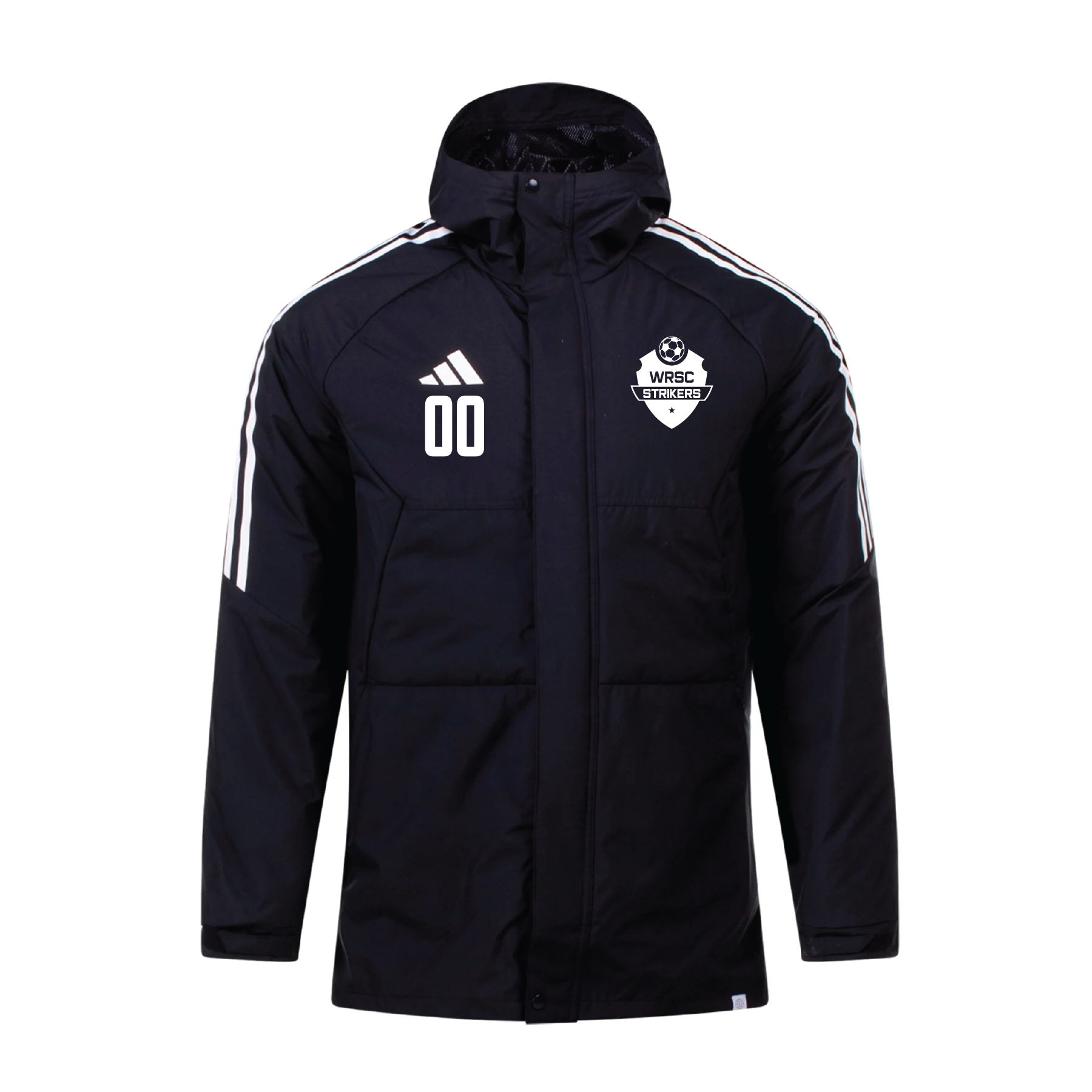 Team Online Ordering, Wood Ridge adidas Condivo 22 Stadium Parka Jacket Black