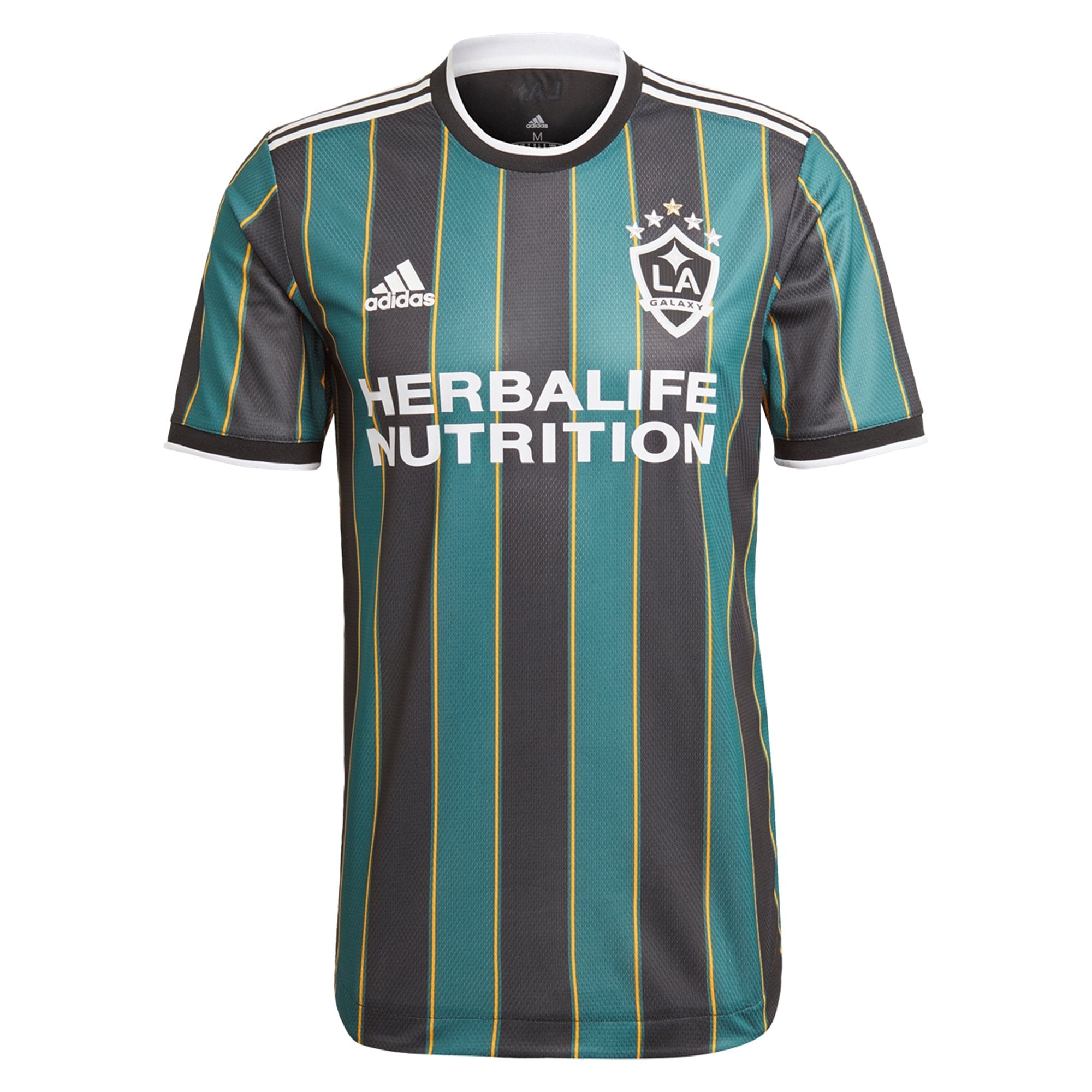 Retail, adidas 2021-22 LA Galaxy AUTHENTIC Away Jersey - MENS