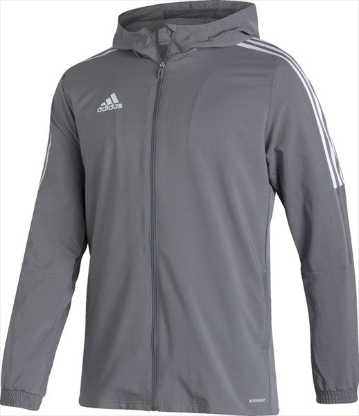 Retail, adidas Tiro 21 WOMEN'S Windbreaker Jacket - Grey/White