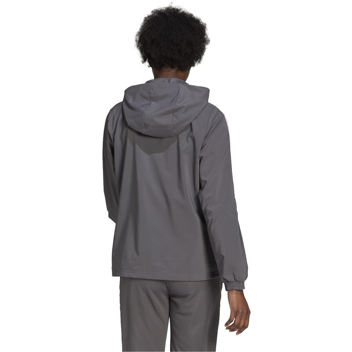 Retail, adidas Tiro 21 WOMEN'S Windbreaker Jacket - Grey/White